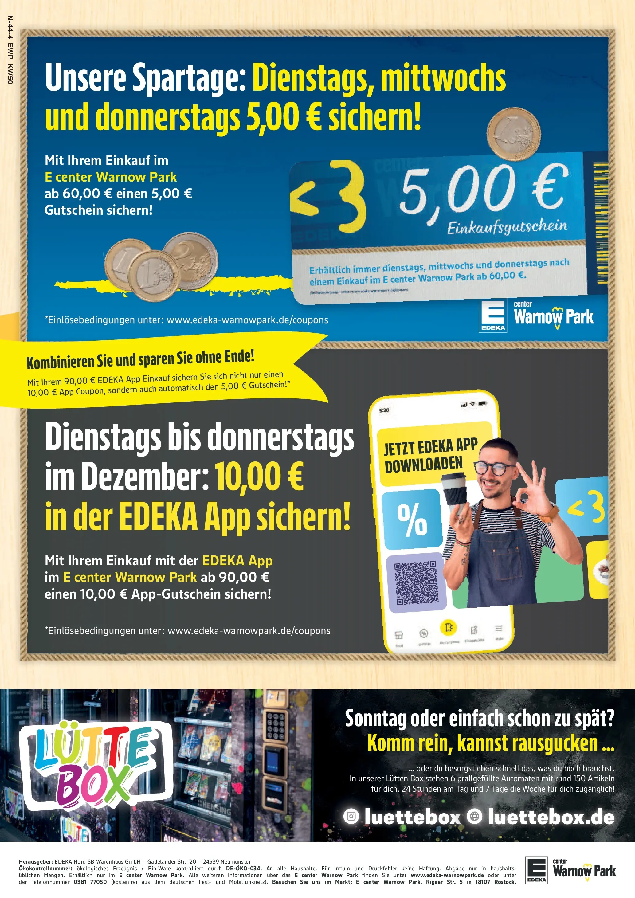 Edeka prospekt Rostock	 (ab 07.12.2025) » Angebote Online | Seite: 44 | Produkte: Box