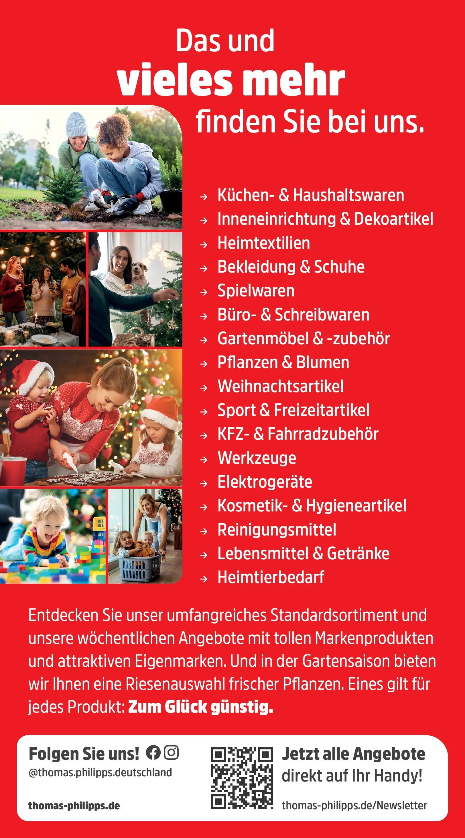 Thomas Philipps - Thomas Philipps: Aktuelle Angebote (ab 07.12.2025) zum Blättern | Seite: 4 | Produkte: Gartenmöbel, Blumen, Bekleidung, Kuchen