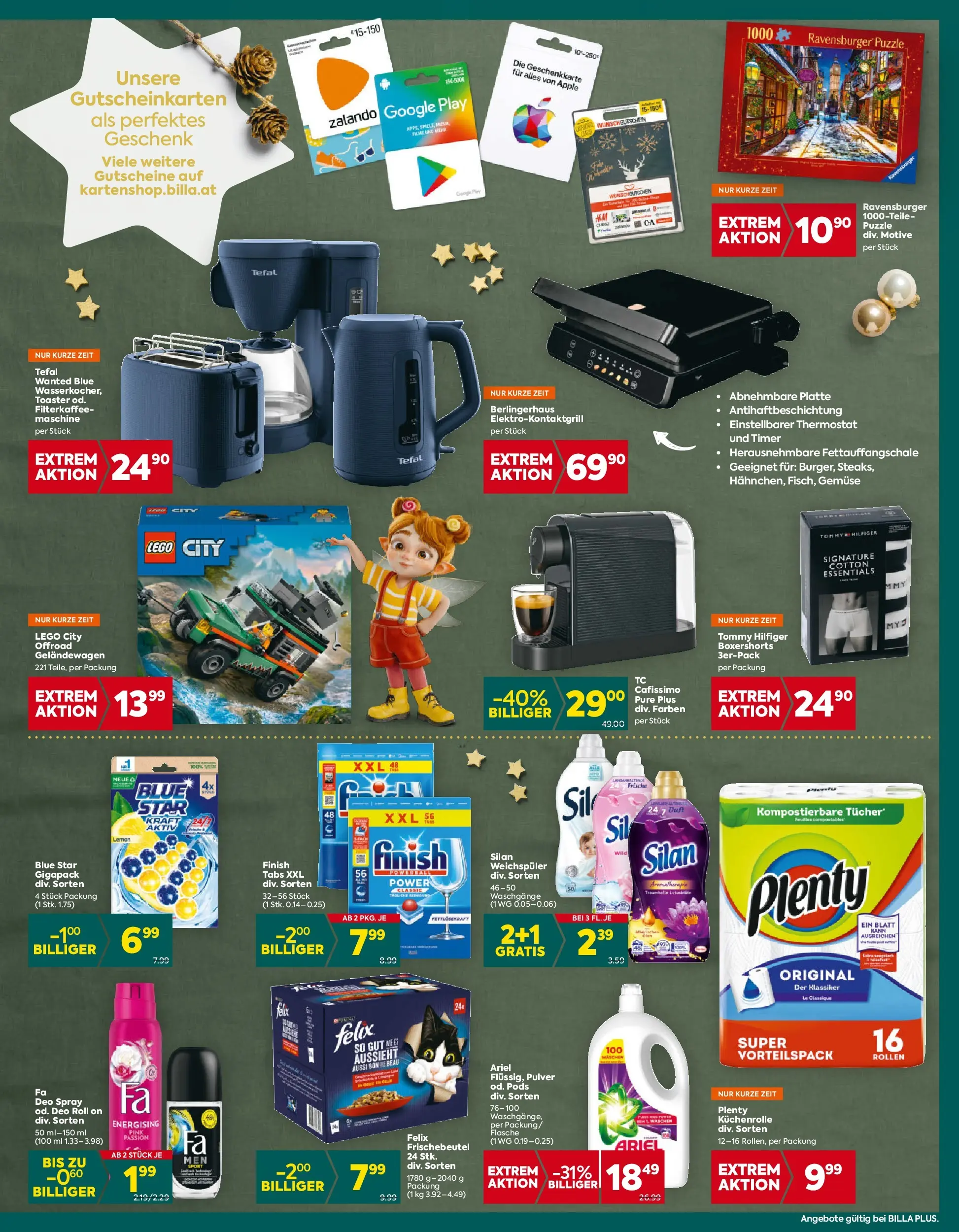 Billa Plus Flugblatt - Burgenland von 11.12.2025 - Aktuelle Angebote | Seite: 15 | Produkte: Gemüse, Toaster, Apple, Weichspüler