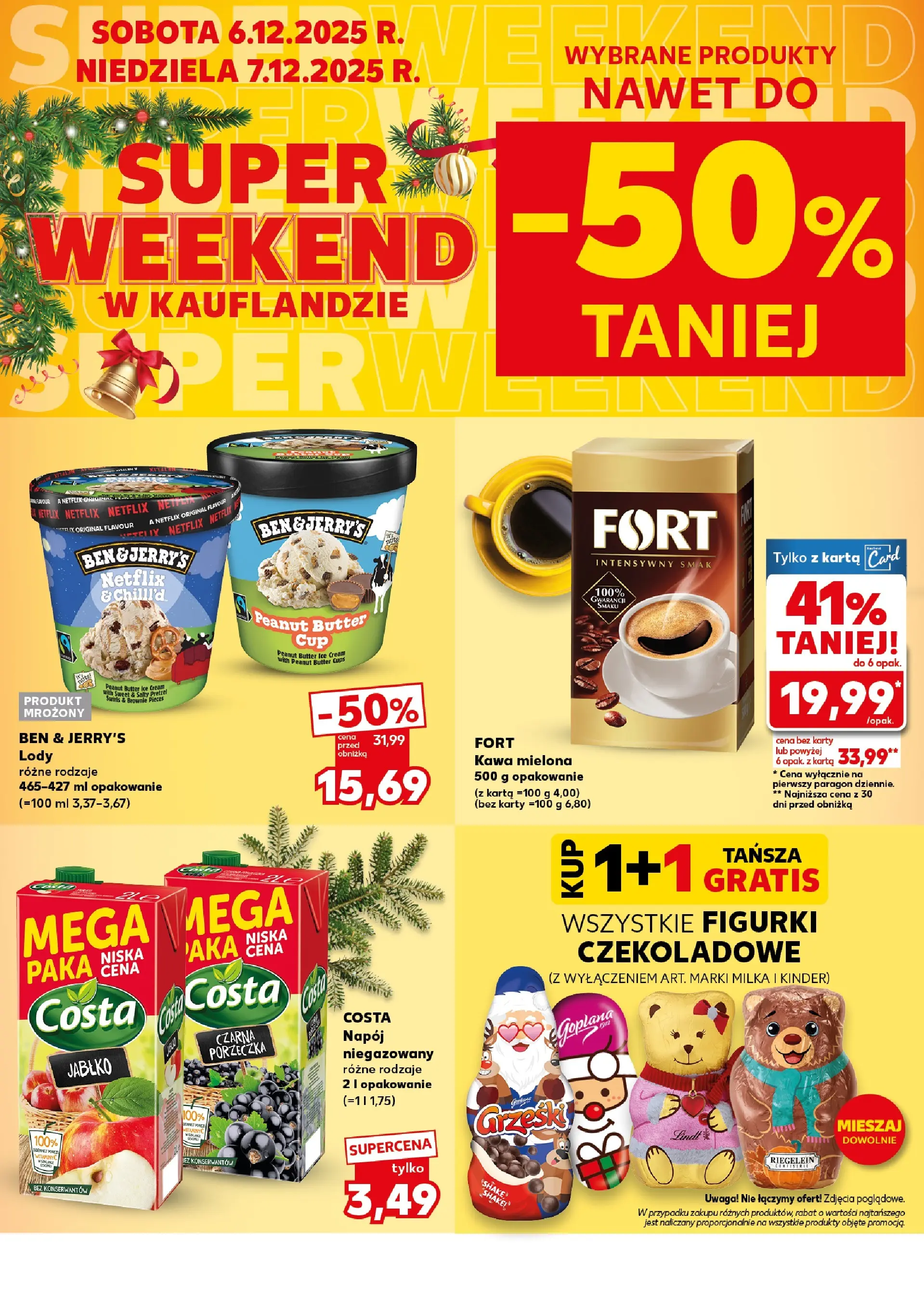 Kaufland gazetka - Super Weekend od 06.12.2025 - od jutra PDF | Strona: 2 | Produkty: Milka, Porzeczka, Kawa, Lody