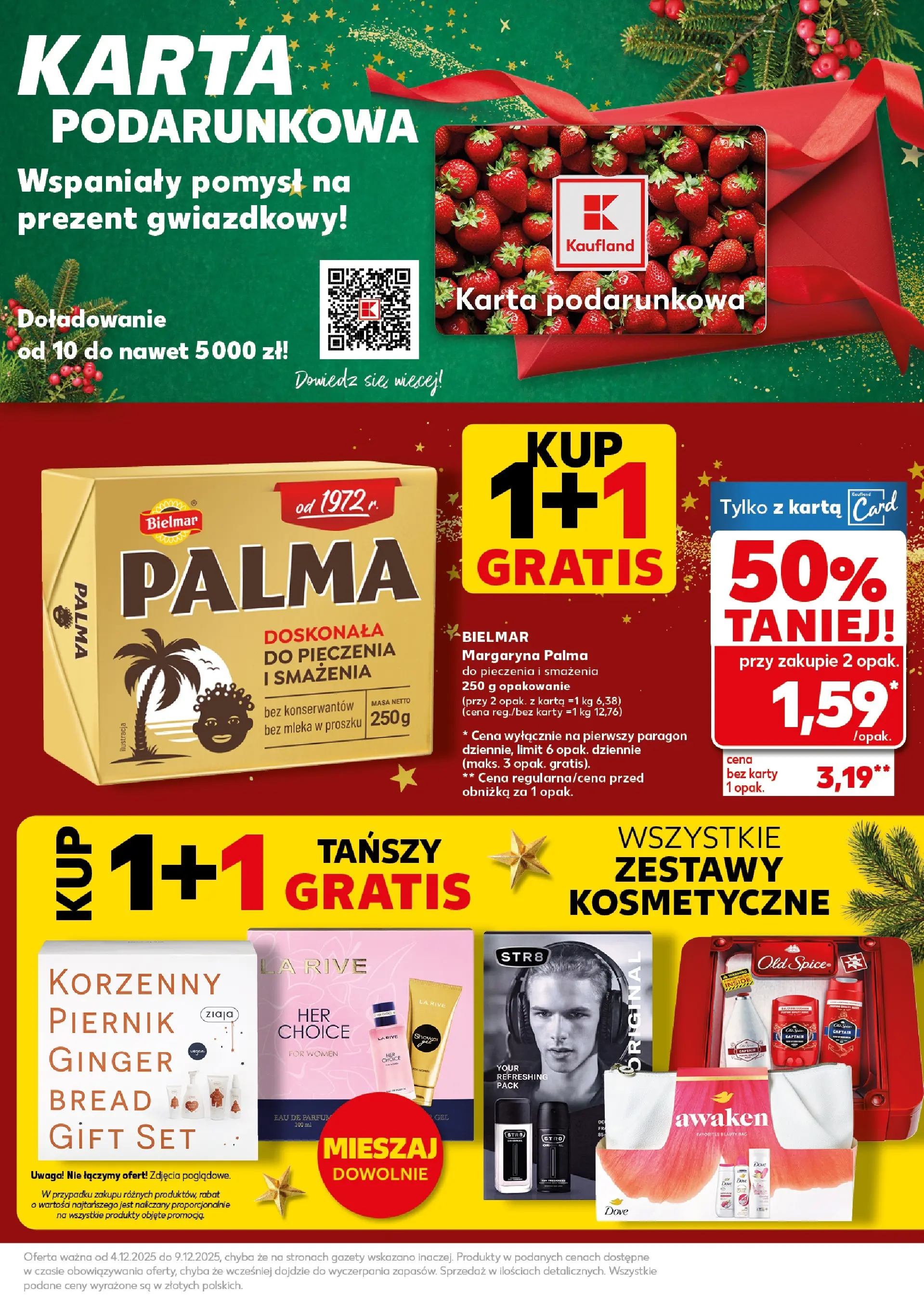Kaufland gazetka - Super Weekend od 06.12.2025 - od jutra PDF | Strona: 5 | Produkty: Karta, Piernik, Mleka, Margaryna