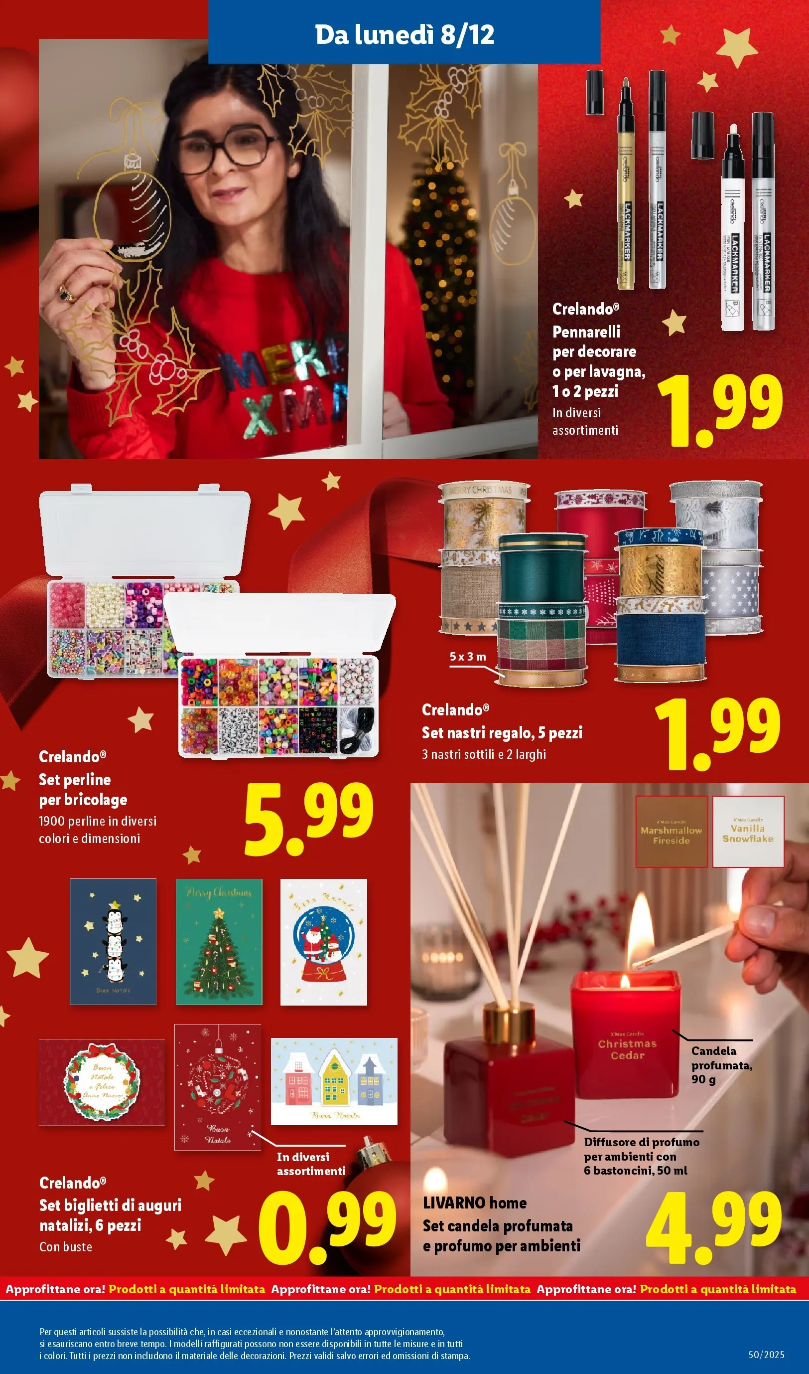 LIDL volantino della prossima settimana dal ﻿04/12/2025﻿ 📣 | Pagina: 35 | Prodotti: Pennarelli, Candela, Profumo