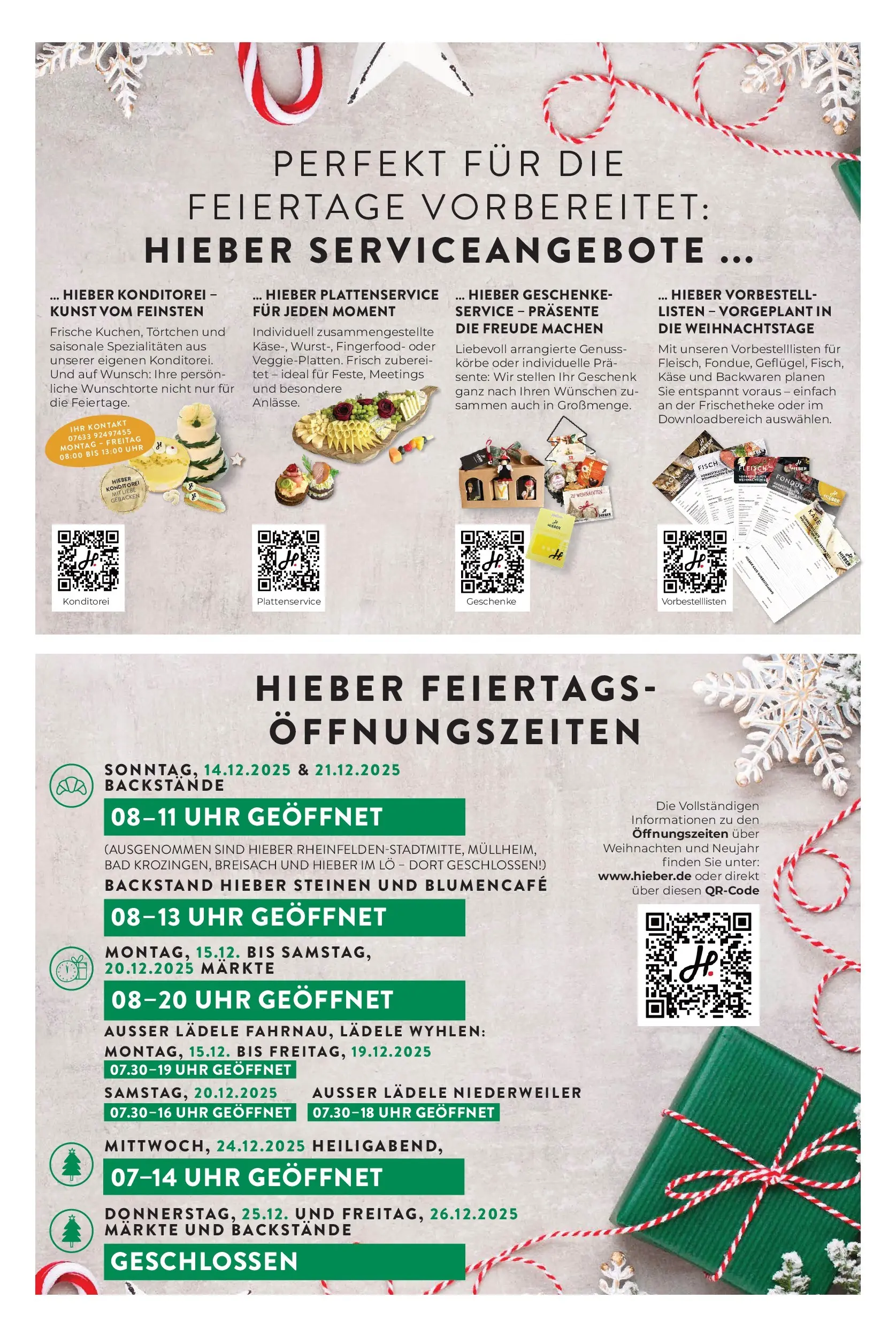 Entdecke - Hieber's Frischecenter: Meine Woche (ab 07.12.2025) zum Blättern | Seite: 2 | Produkte: Bad, Fisch, Fleisch, Uhr