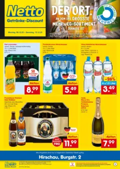 Netto Marken-Discount prospekt Hirschau	 ab 07.12.2025 gültig