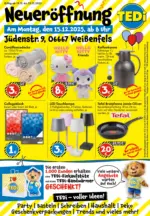 TEDi Discount TEDi Neuer&ouml;ffnung in Wei&szlig;enfels - bis 17.12.2025