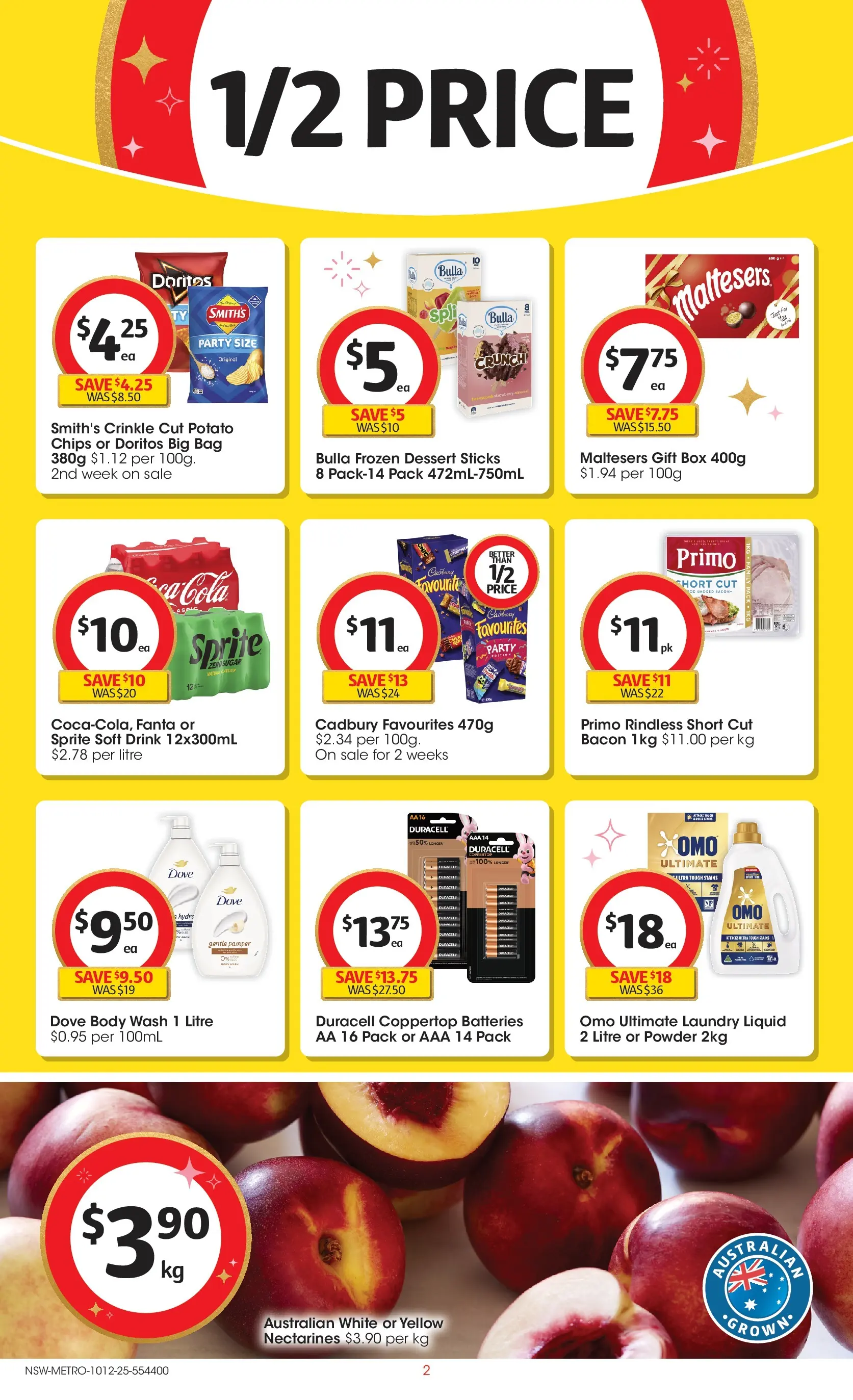 ﻿﻿Coles catalogue valid from 10/12/2025 > Online Australia | Page: 2 | Products: Vegetables, Seafood, Fridge, Freezer