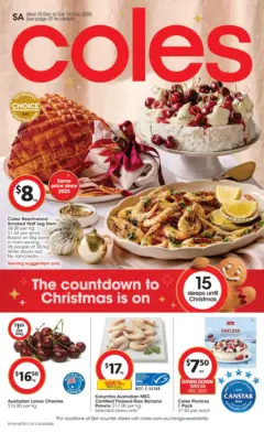 Preview of Coles Catalogue SA - valid from 10.12.2025