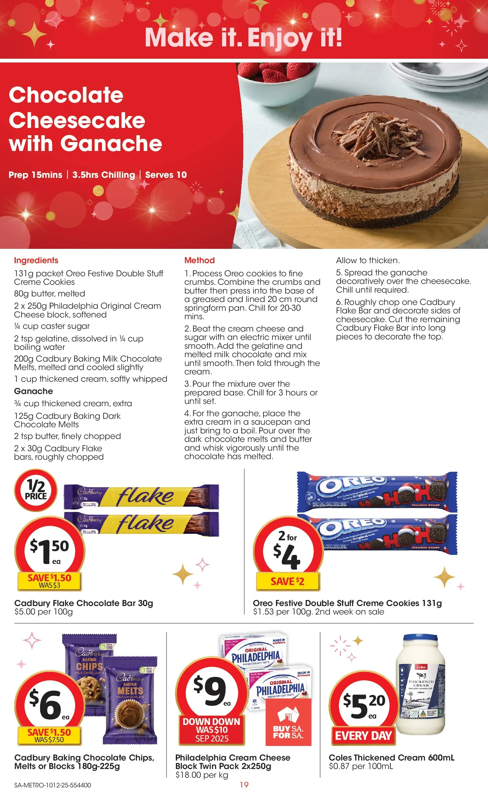 ﻿﻿Coles catalogue valid from 10/12/2025 > Online Australia | Page: 19 | Products: Glassware, Chicken, Cream, Freezer