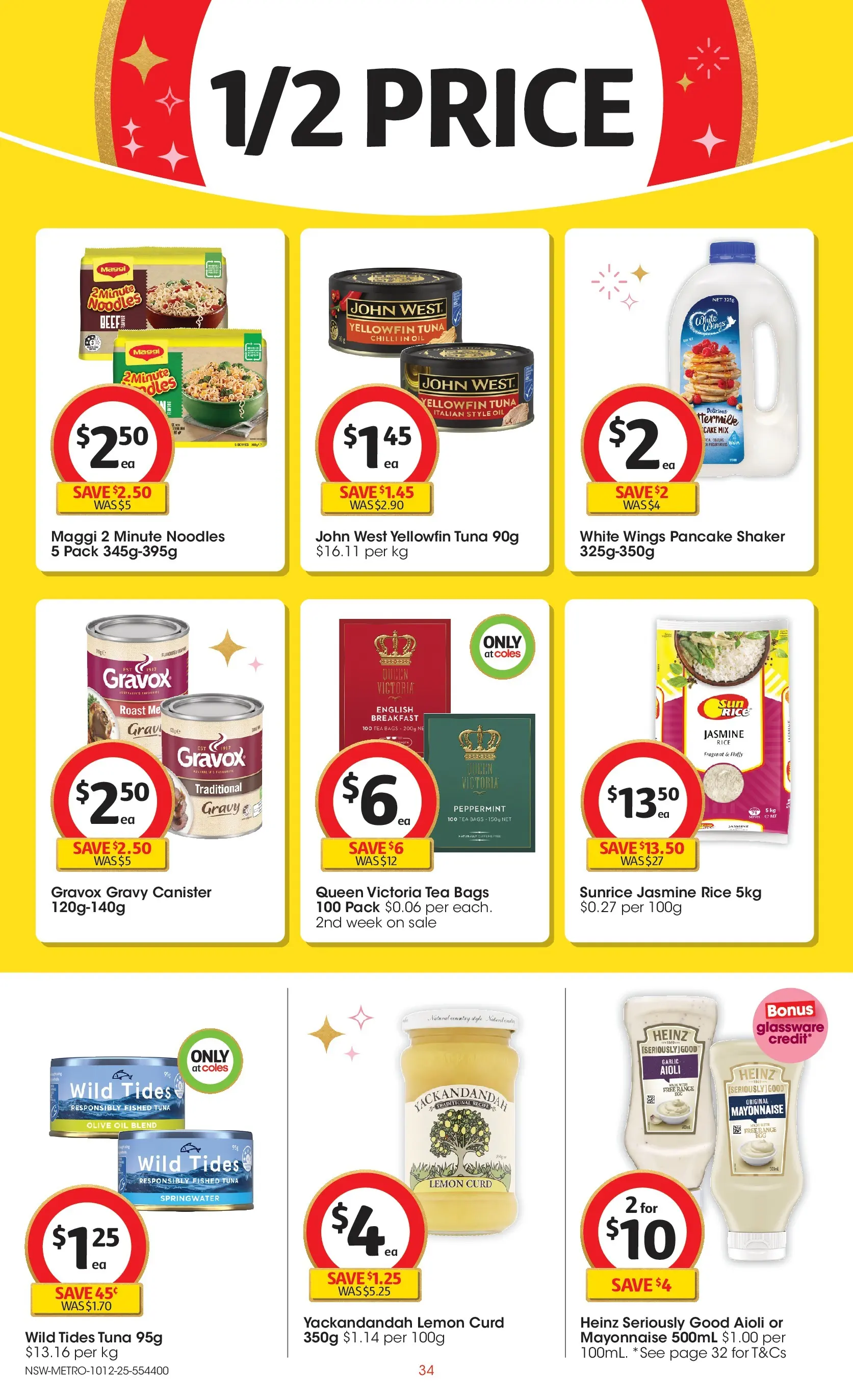 ﻿﻿Coles catalogue valid from 10/12/2025 > Online Australia | Page: 34 | Products: Light, Chocolate, Ham, Cereal