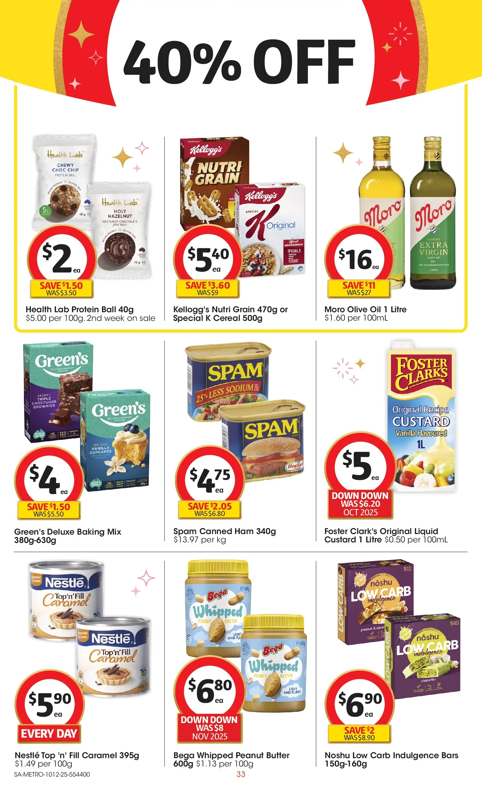﻿﻿Coles catalogue valid from 10/12/2025 > Online Australia | Page: 33 | Products: Cocoa, Glassware, Biscuits, Accessories