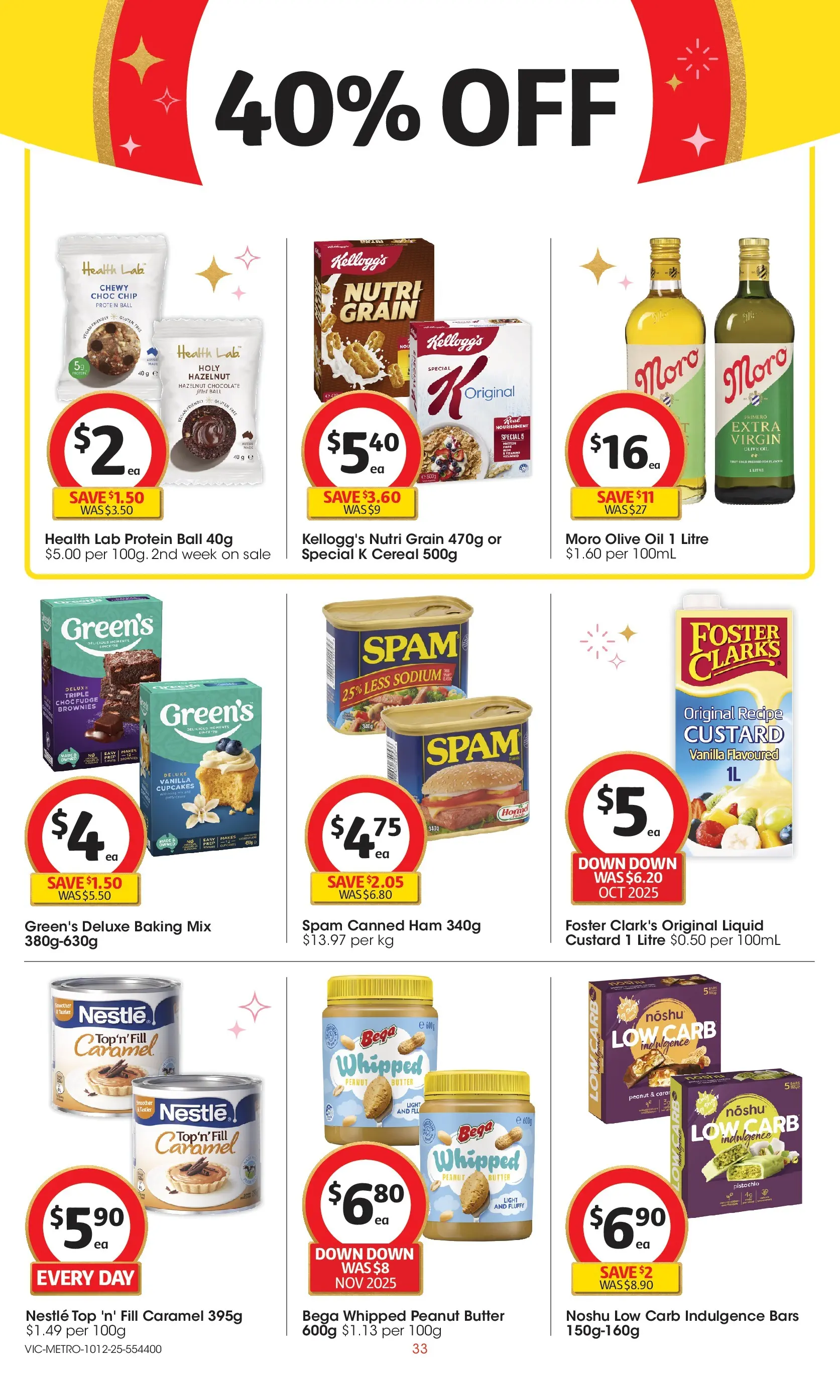 ﻿﻿Coles catalogue valid from 10/12/2025 > Online Australia | Page: 33 | Products: Milk, Dairy, Biscuits, Accessories