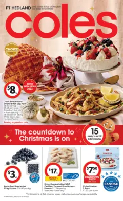 Preview of Coles Catalogue PT Hedland - valid from 10.12.2025 | Page: 25 | Products: Almonds, Pasta, Onions, Bag