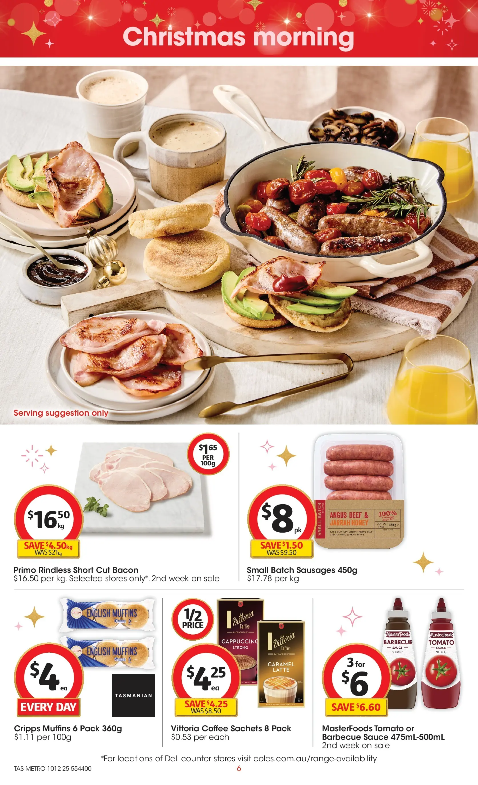 ﻿﻿Coles catalogue valid from 10/12/2025 > Online Australia | Page: 6 | Products: Ham, Juice, Cream, Oven