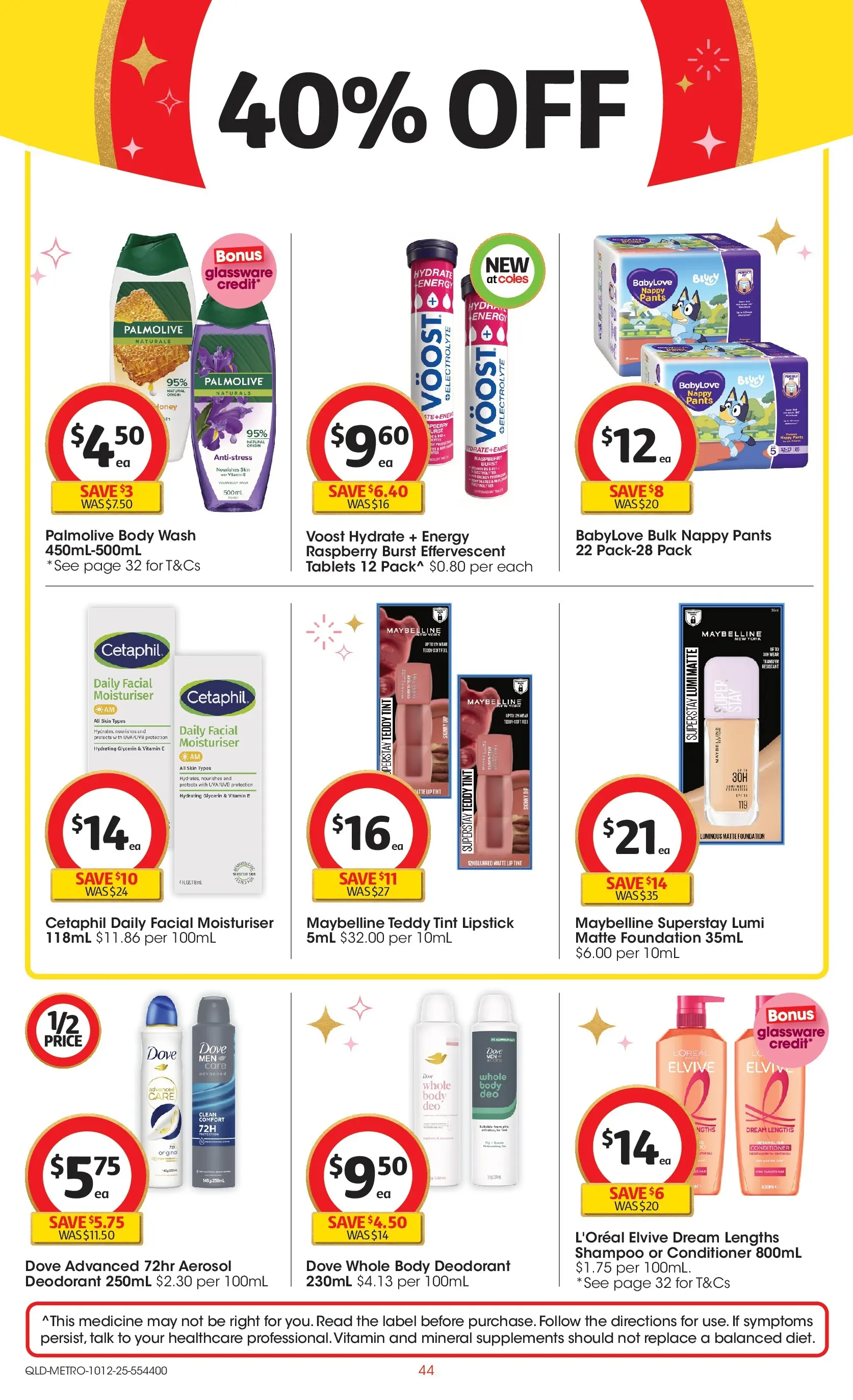 ﻿﻿Coles catalogue valid from 10/12/2025 > Online Australia | Page: 44 | Products: Gum, Mouthwash, Tablets, Electric toothbrush
