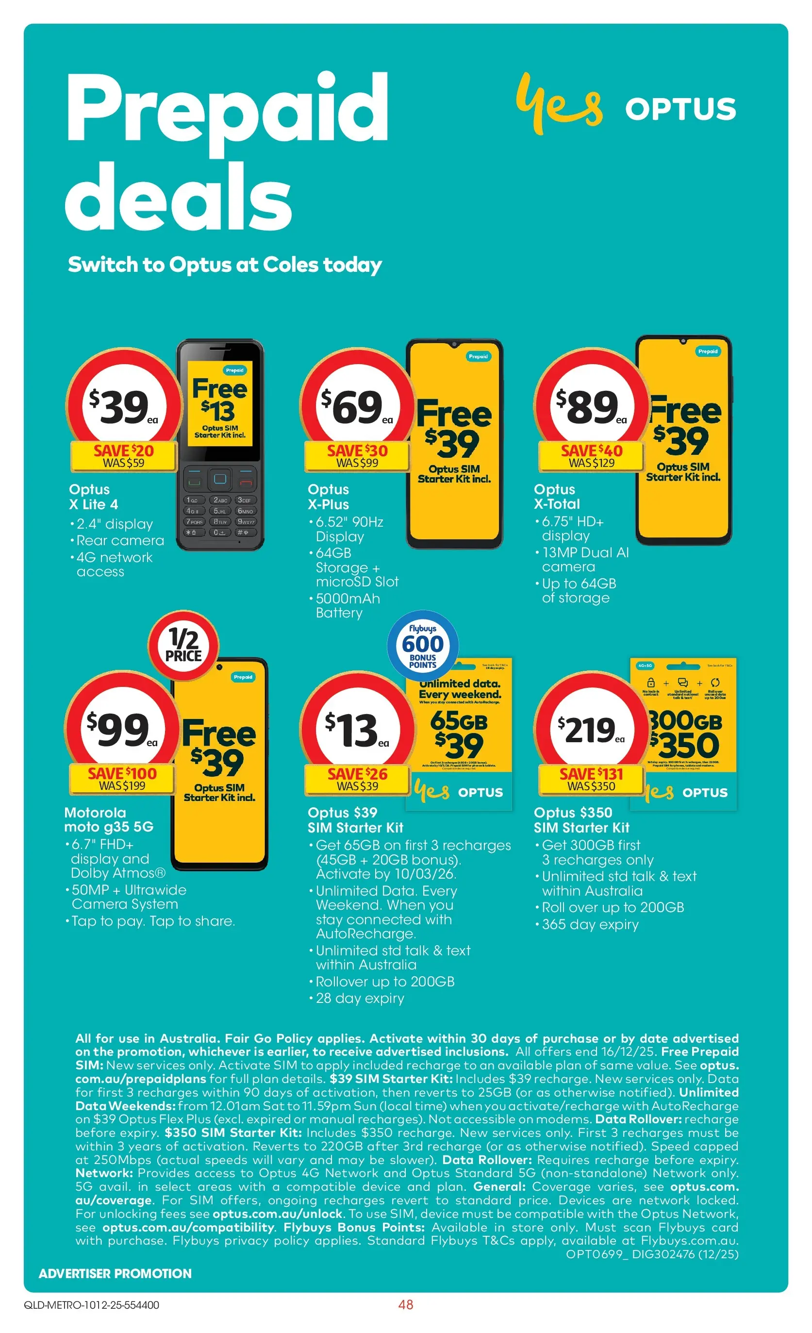 ﻿﻿Coles catalogue valid from 10/12/2025 > Online Australia | Page: 48 | Products: Device, Camera, Mobile