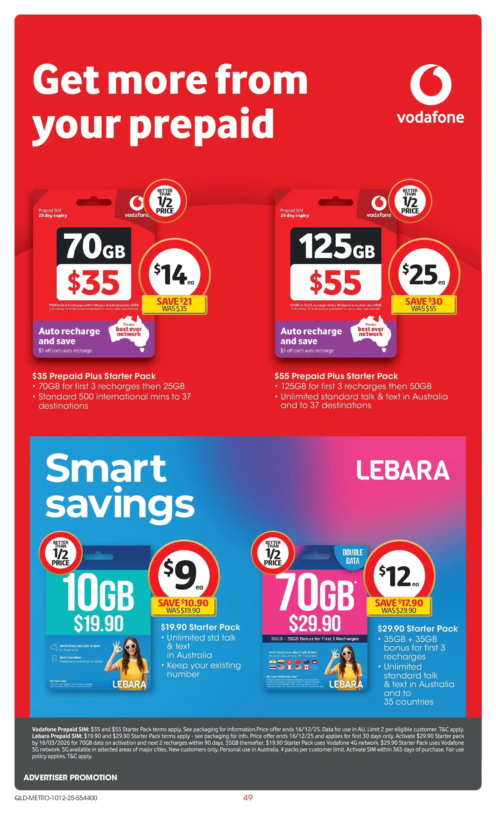 ﻿﻿Coles catalogue valid from 10/12/2025 > Online Australia | Page: 49 | Products: Battery, Tap, Date, Camera