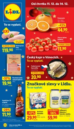 Náhled letáku Lidl - Lidl leták do 14.12.2025 od 10.12.2025