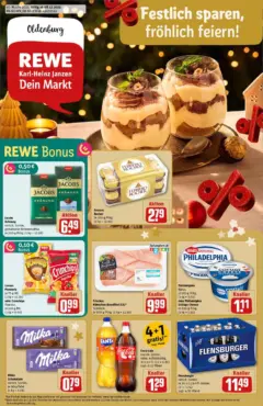 Rewe prospekt Oldenburg / Donnerschwee	 ab 07.12.2025 gültig