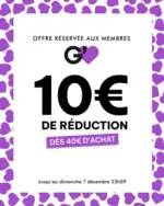 Gémo Surprise pour les clients G'M - au 07.12.2025