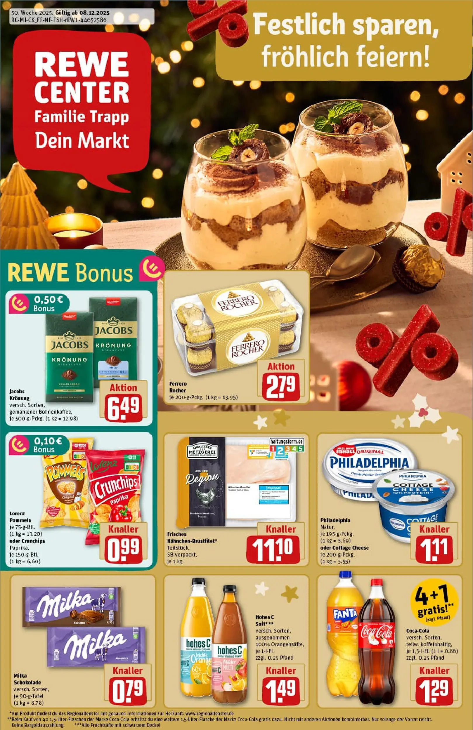 REWE Prospekt ab 07.12.2025 zum Blättern » Angebote | Seite: 1