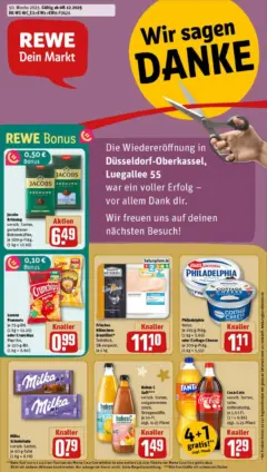 Rewe prospekt Düsseldorf / Oberkassel	 ab 07.12.2025 gültig