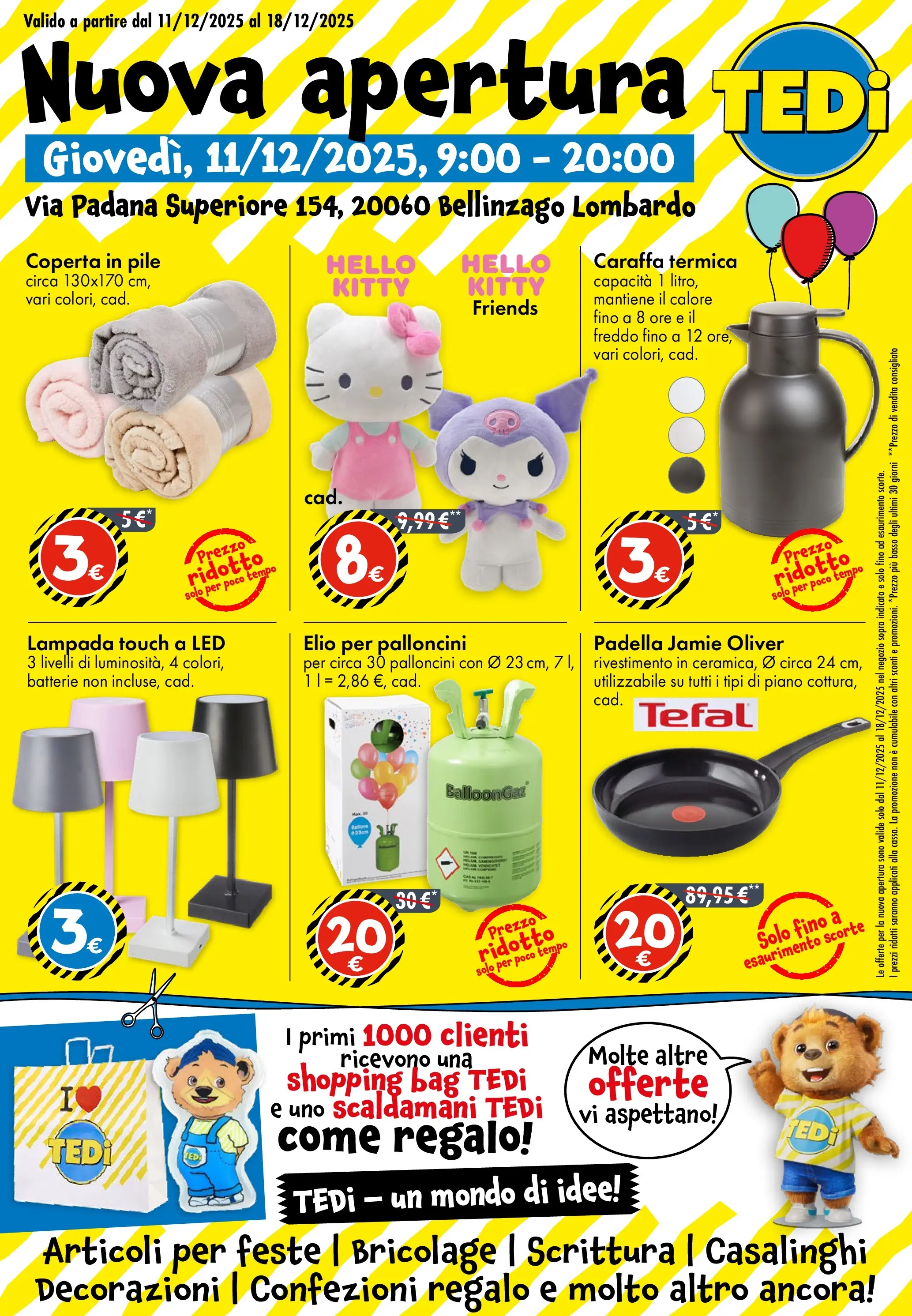 Nuovo TEDi - TEDi volantino fino al 13.12.2025 dal 06/12/2025 > offerte anteprima 🛍️ | Pagina: 1