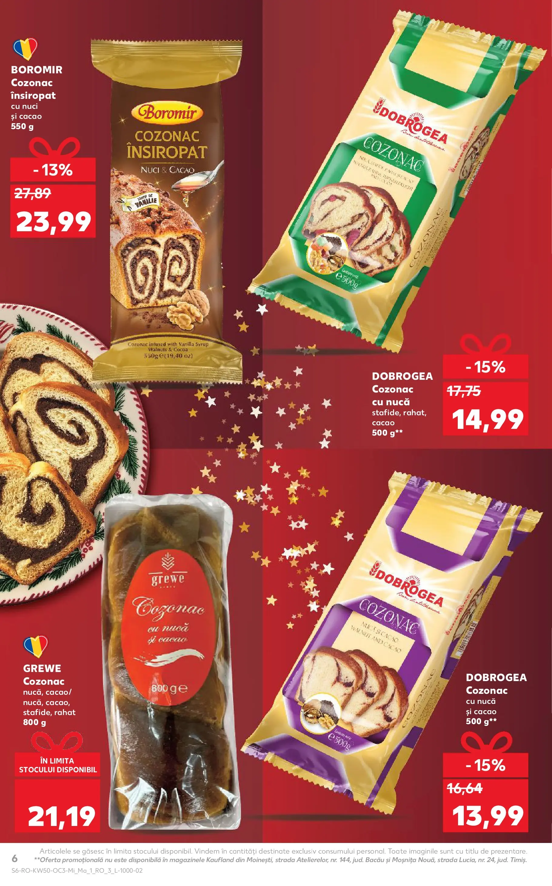 Catalog Kaufland - Comarnic 09.12.2025 - Revista si Oferta | Pagină: 6 | Produse: Cacao, Nuci