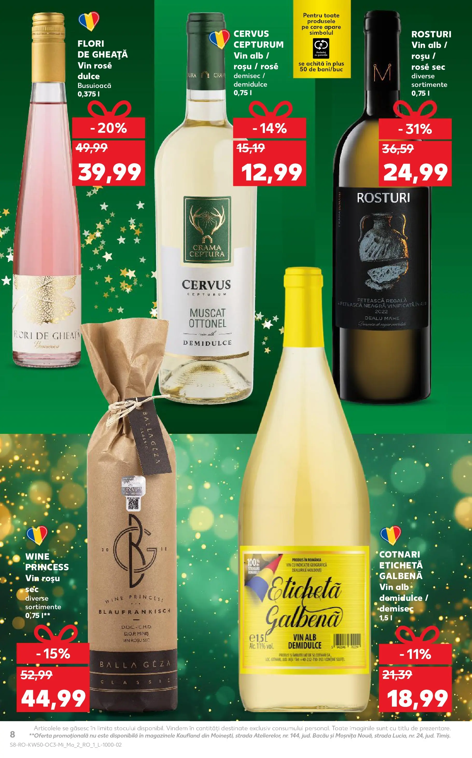 Catalog Kaufland - Comarnic 09.12.2025 - Revista si Oferta | Pagină: 8 | Produse: Vin
