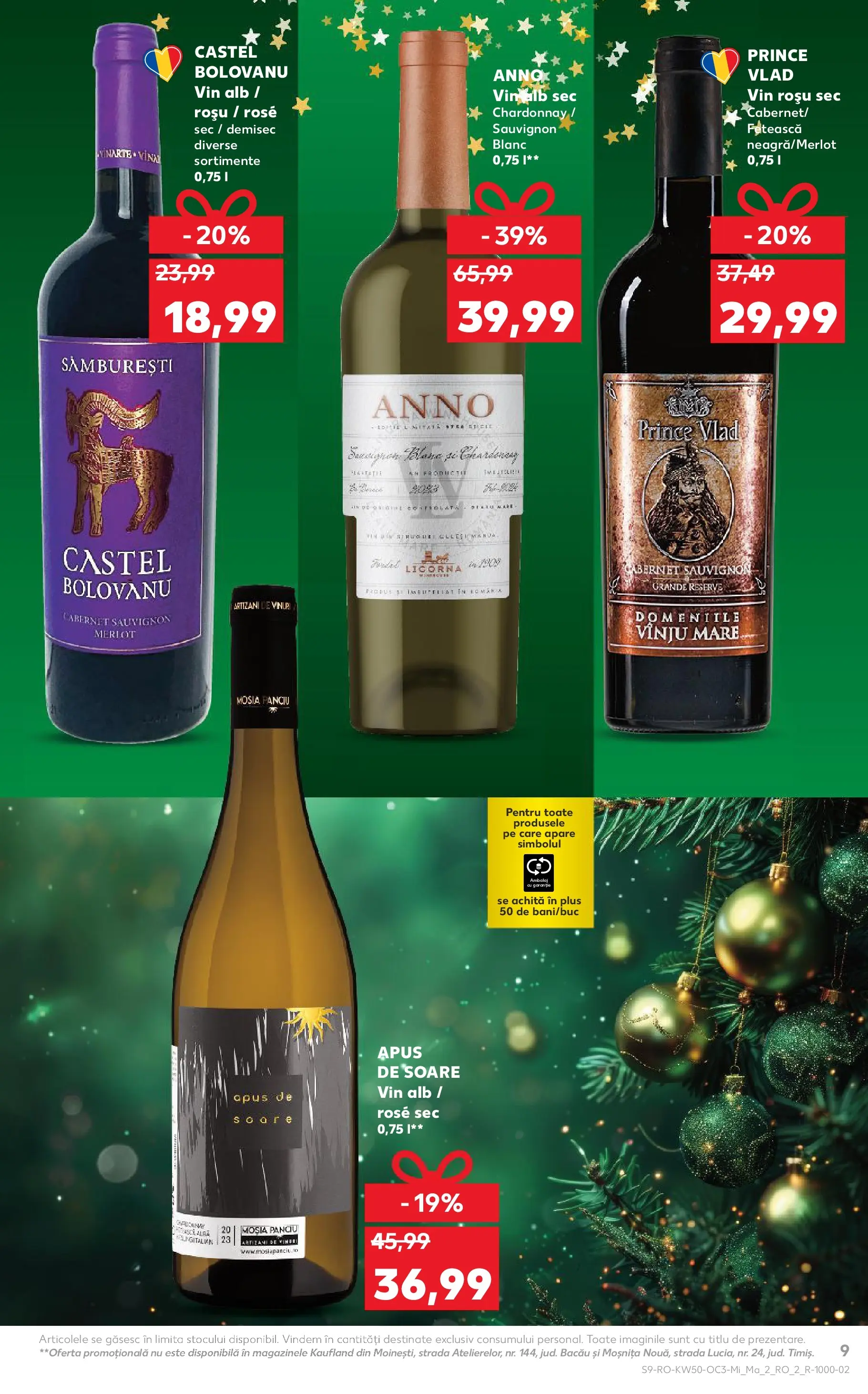 Catalog Kaufland - Galați 10.12.2025 - Revista si Oferta | Pagină: 9 | Produse: Vin