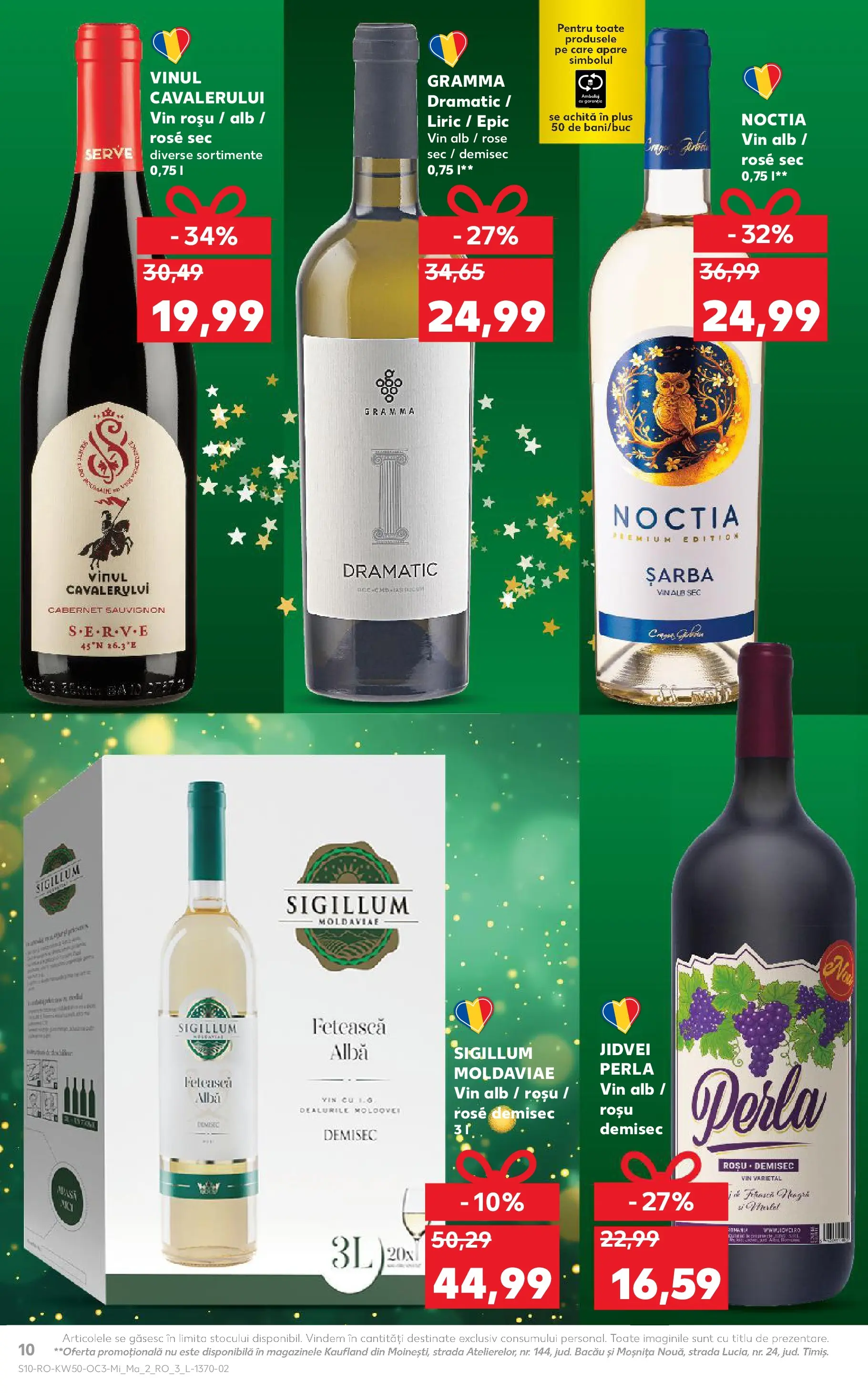 Catalog Kaufland - Comarnic 09.12.2025 - Revista si Oferta | Pagină: 10 | Produse: Vin