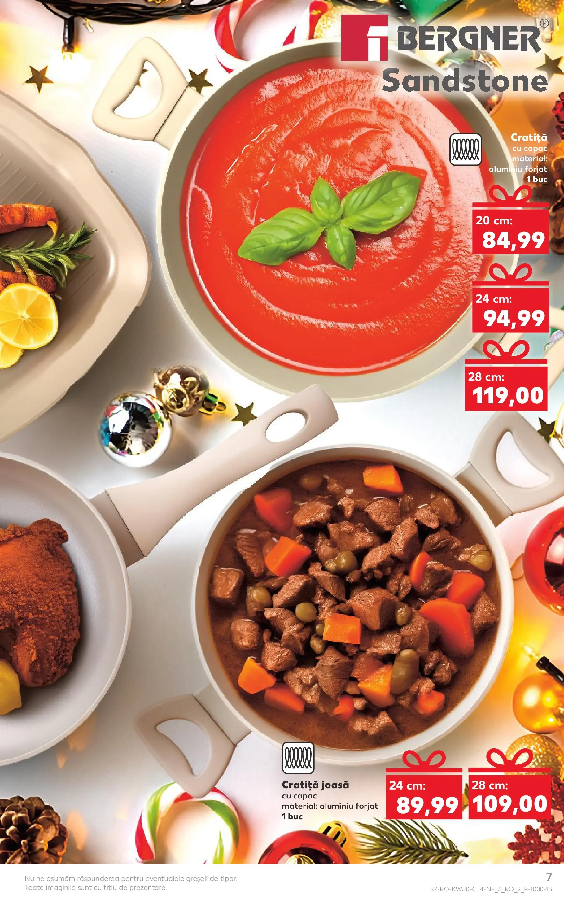 Catalog Kaufland - Miercurea Ciuc 10.12.2025 - Revista si Oferta | Pagină: 7 | Produse: Cratiță