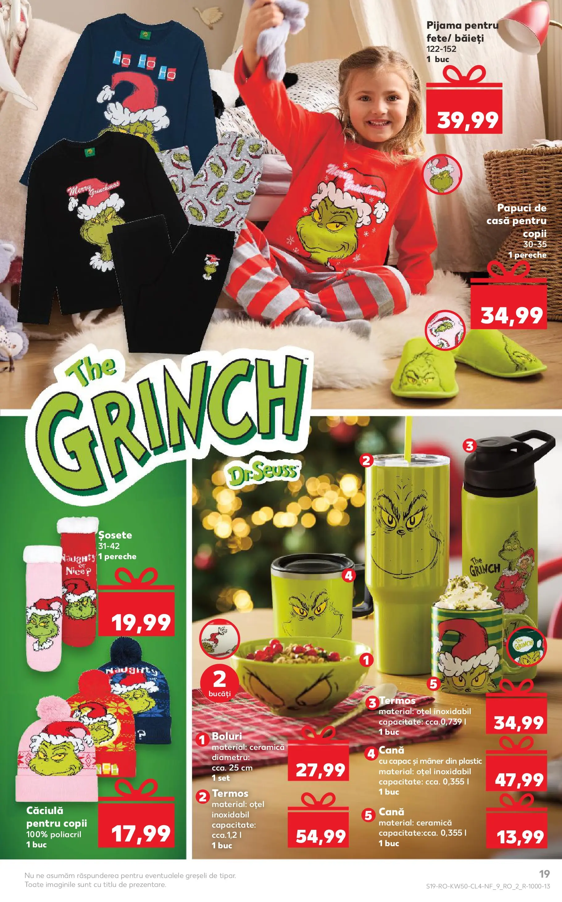 Catalog Kaufland - Miercurea Ciuc 10.12.2025 - Revista si Oferta | Pagină: 19 | Produse: Mâner, Termos, Șosete, Papuci
