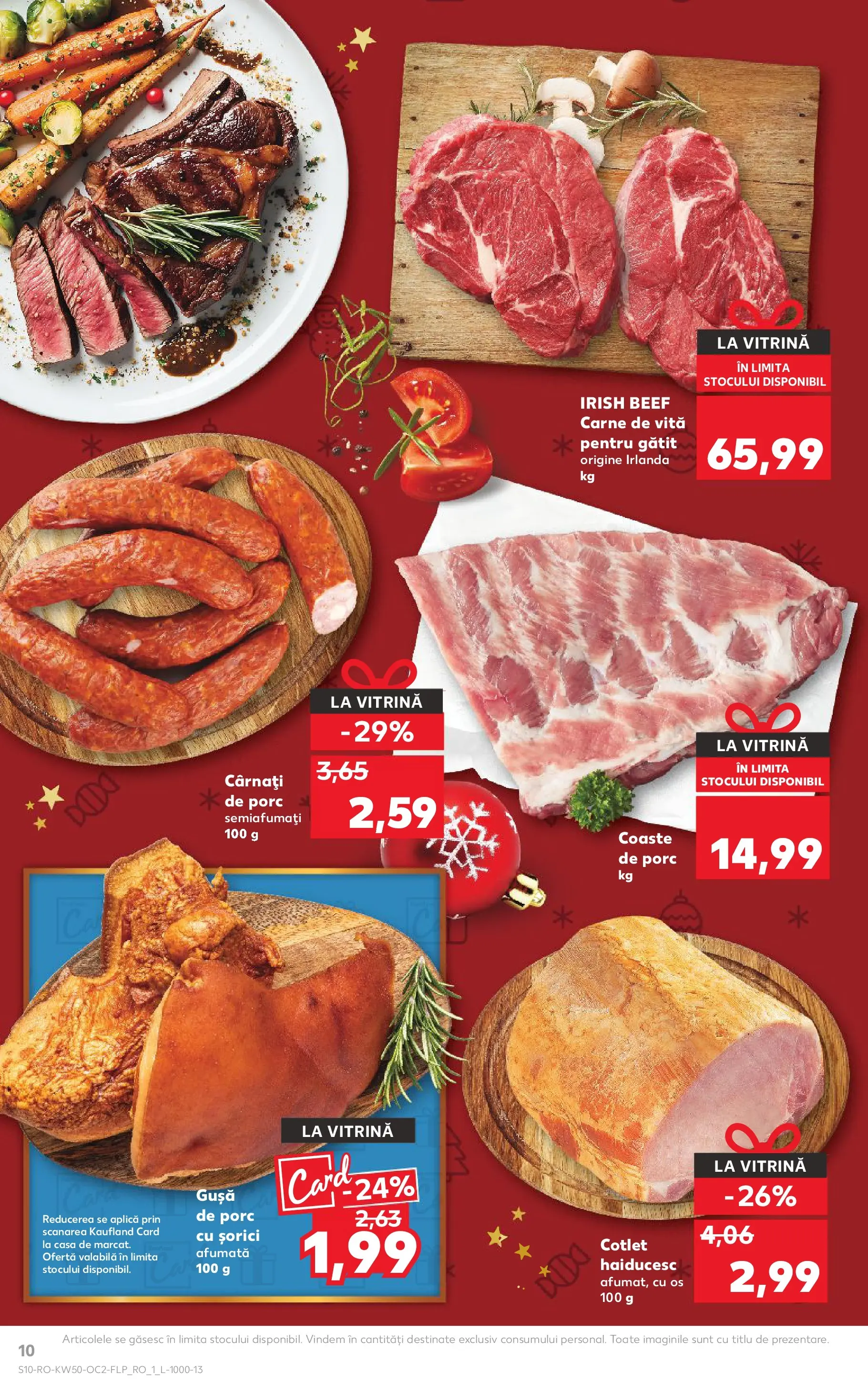 Catalog Kaufland - Bârlad 10.12.2025 - Revista si Oferta | Pagină: 10 | Produse: Lait de coco, Vitrină, Carne De Vită, Cârnați