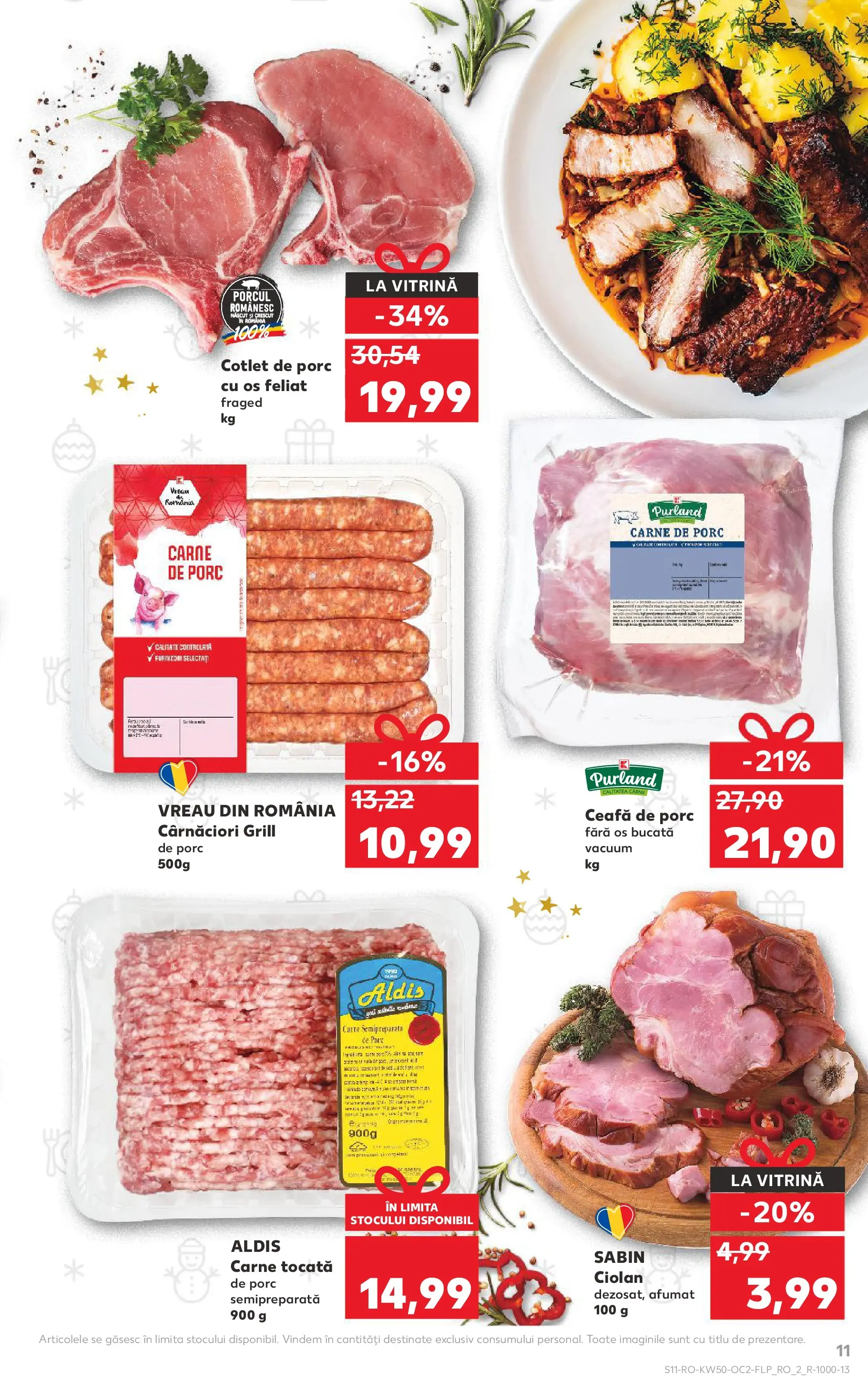 Catalog Kaufland - Arad 10.12.2025 - Revista si Oferta | Pagină: 11 | Produse: Keçeli kalem, Lait de coco, Vitrină, Carne tocată