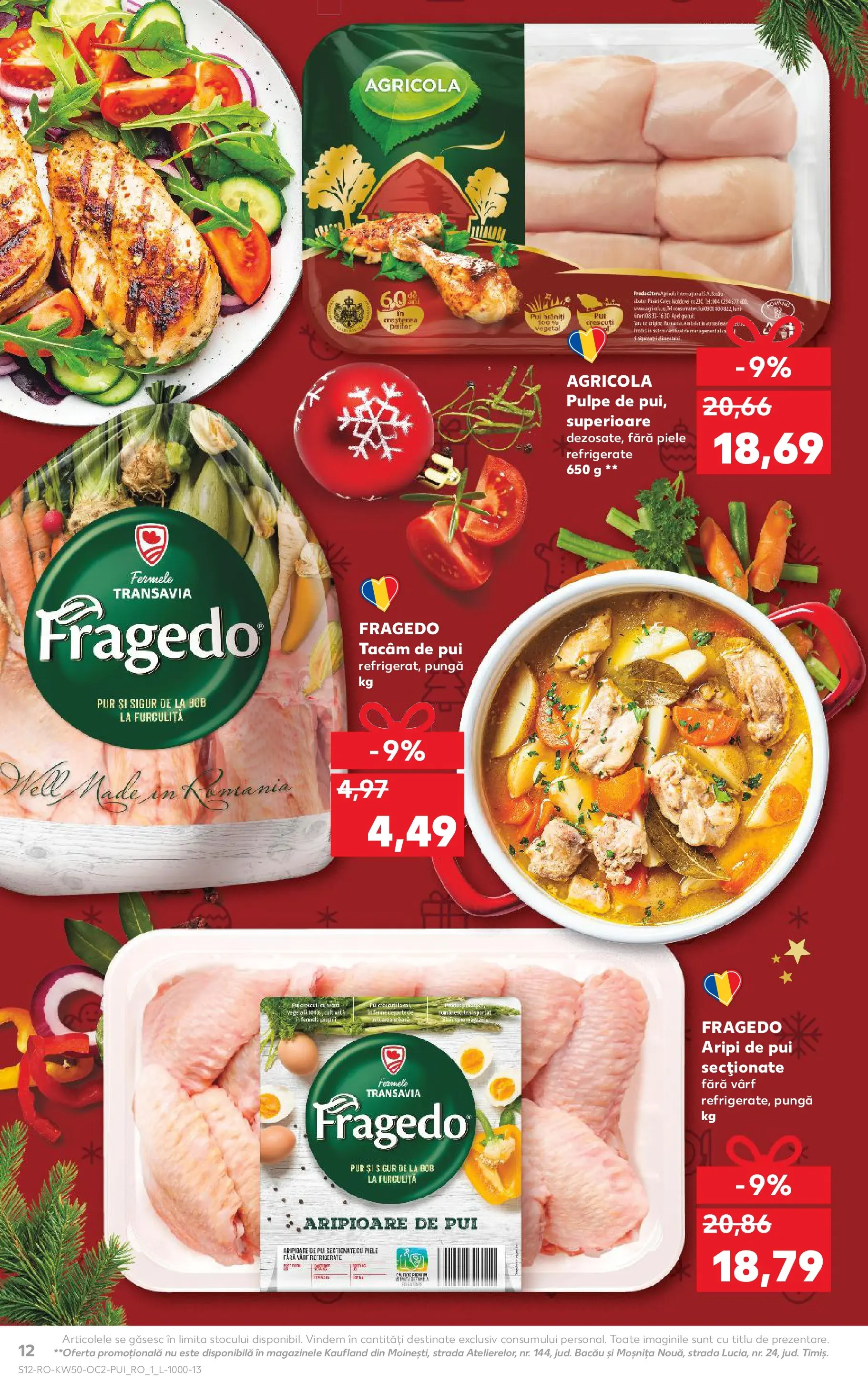 Catalog Kaufland - Arad 10.12.2025 - Revista si Oferta | Pagină: 12 | Produse: Pungă, Hacıyatmaz Kedi Oyuncağı