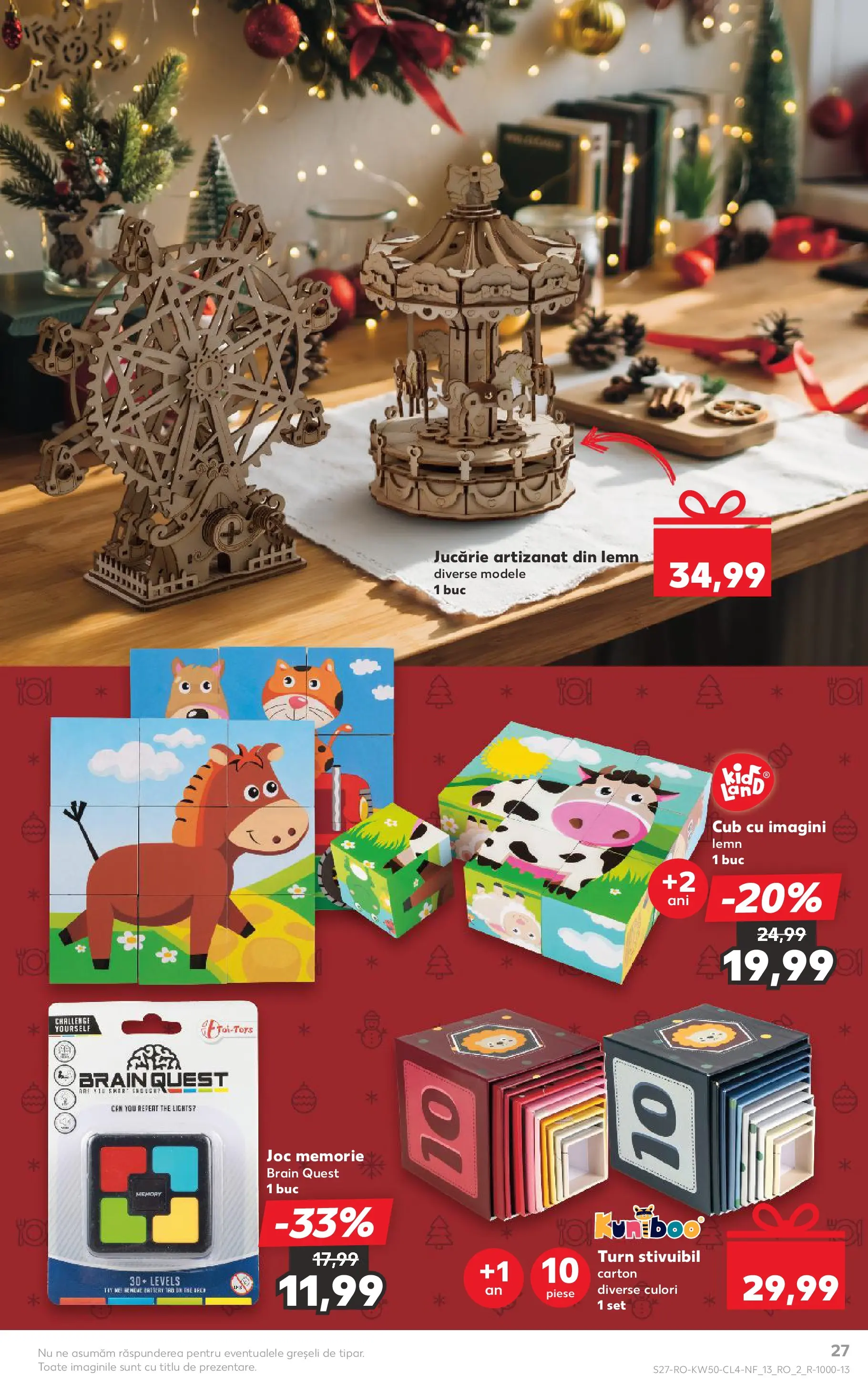 Catalog Kaufland - Miercurea Ciuc 10.12.2025 - Revista si Oferta | Pagină: 27 | Produse: Memorie, Joc