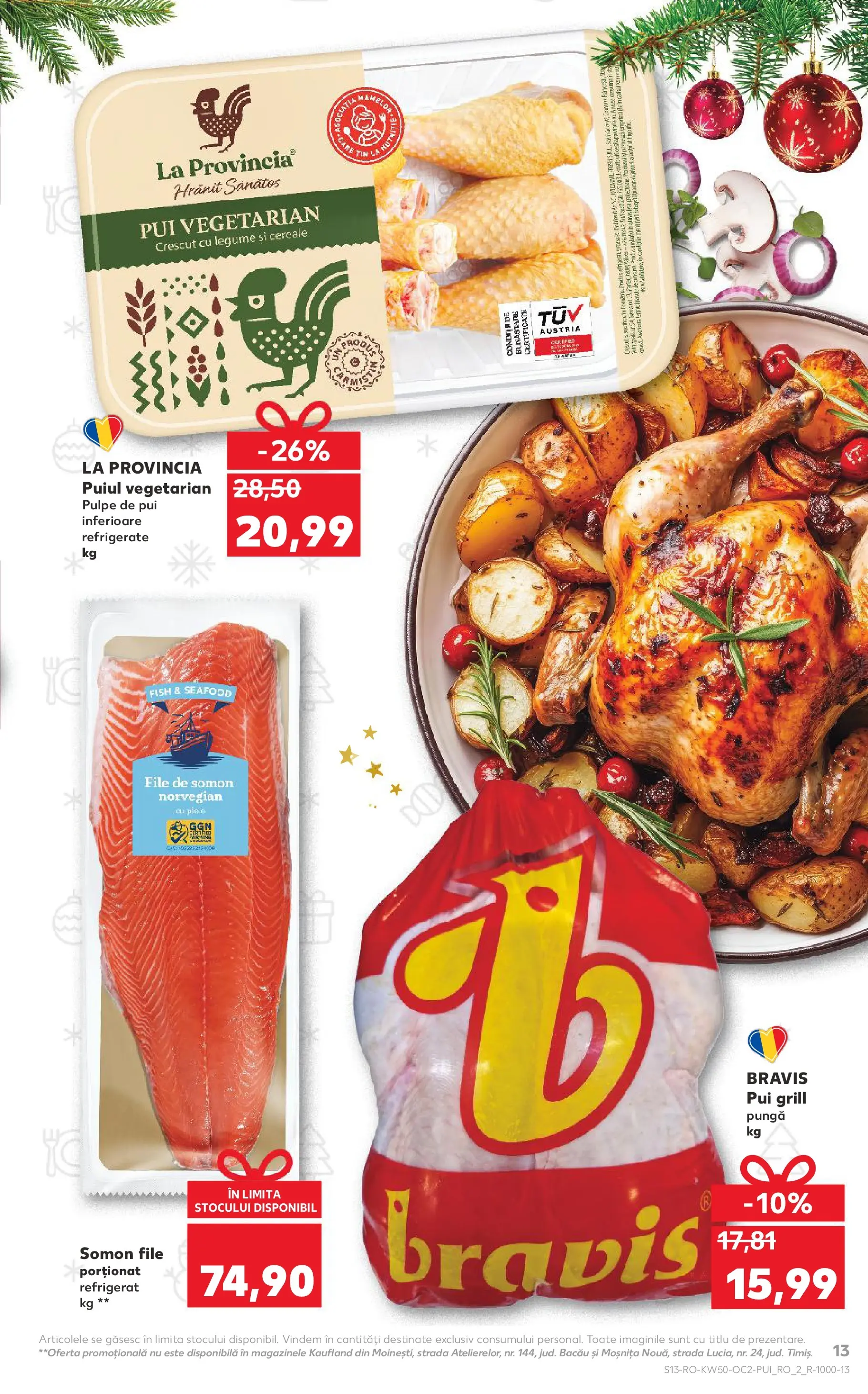 Catalog Kaufland - Arad 10.12.2025 - Revista si Oferta | Pagină: 13 | Produse: Pungă, Grill, Cereale, Legume