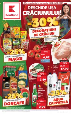Ofertele Kaufland valabile de la 10.12.2025 Ofertele Kaufland valabile de la 10.12.2025