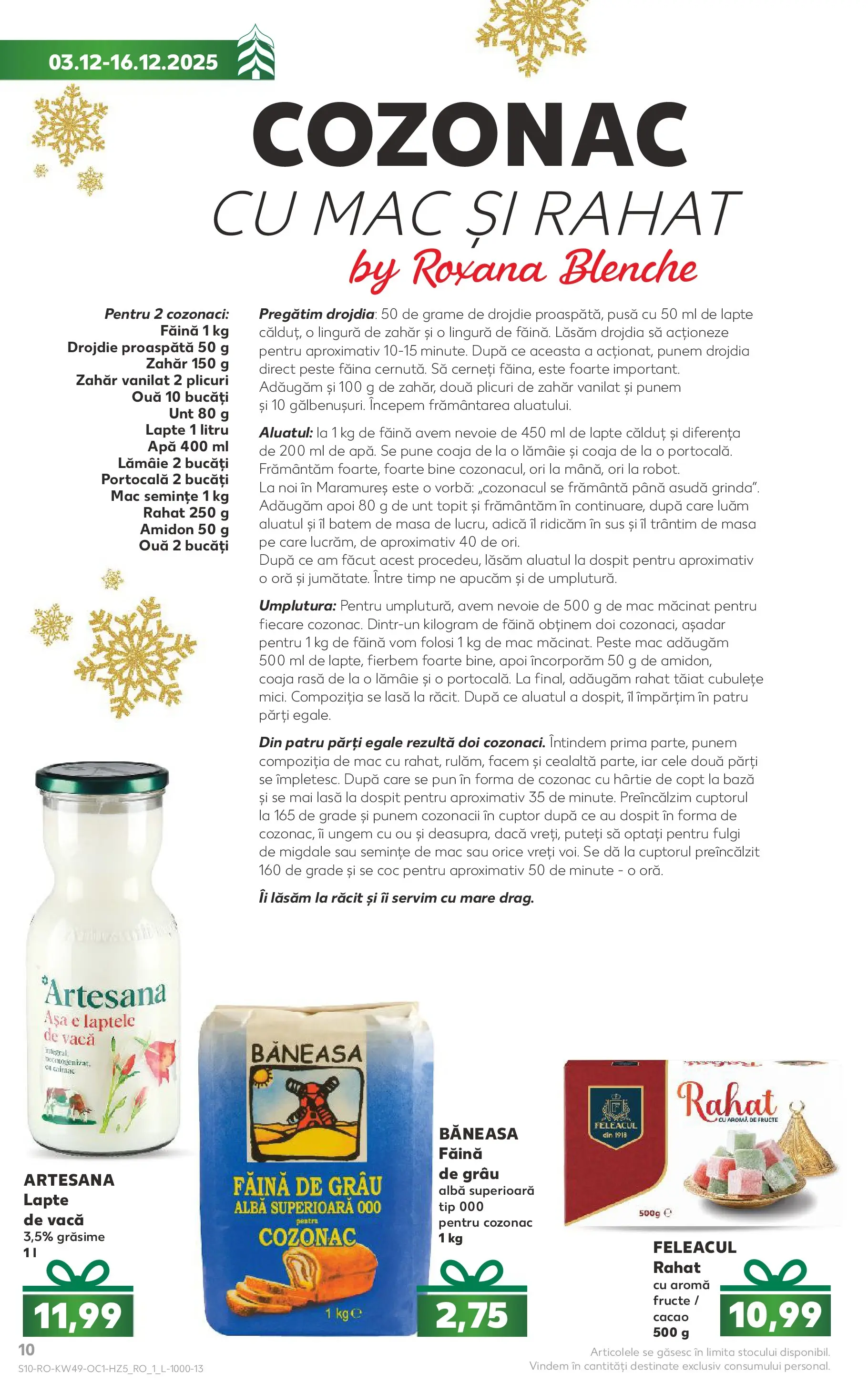 Catalog Kaufland - Crăciun 03.12.2025 - Revista si Oferta | Pagină: 10 | Produse: Robot, Ouă, Cacao, Lămâie