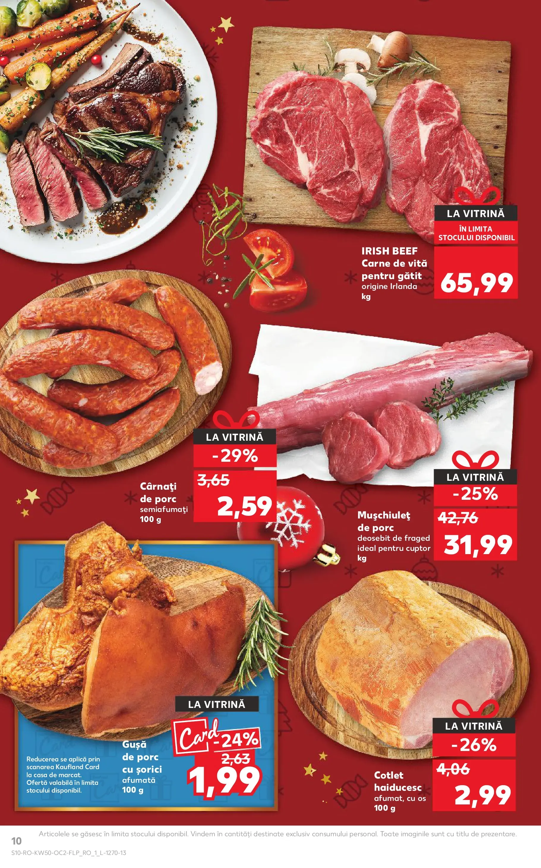 Catalog Kaufland - Arad 10.12.2025 - Revista si Oferta | Pagină: 10 | Produse: Cuptor, Lait de coco, Carne De Vită, Cârnați