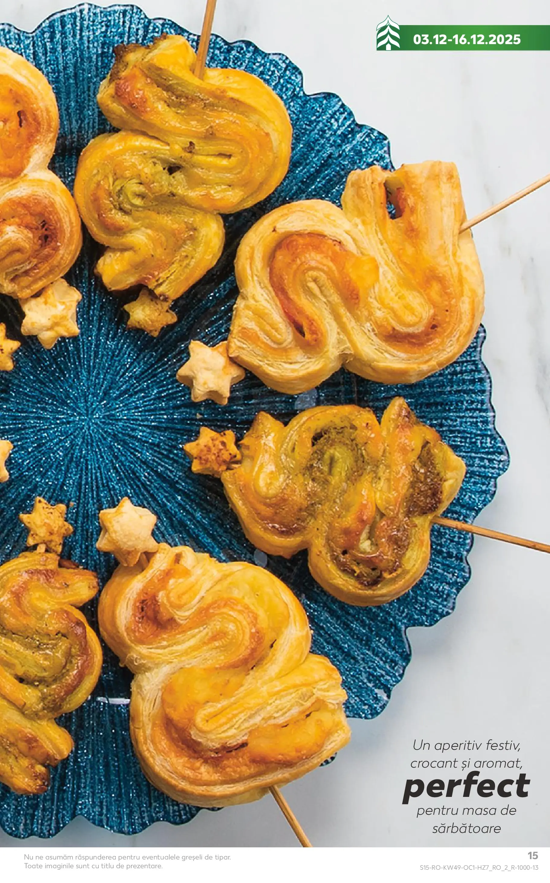 Catalog Kaufland - Crăciun 03.12.2025 - Revista si Oferta | Pagină: 15 | Produse: Masă