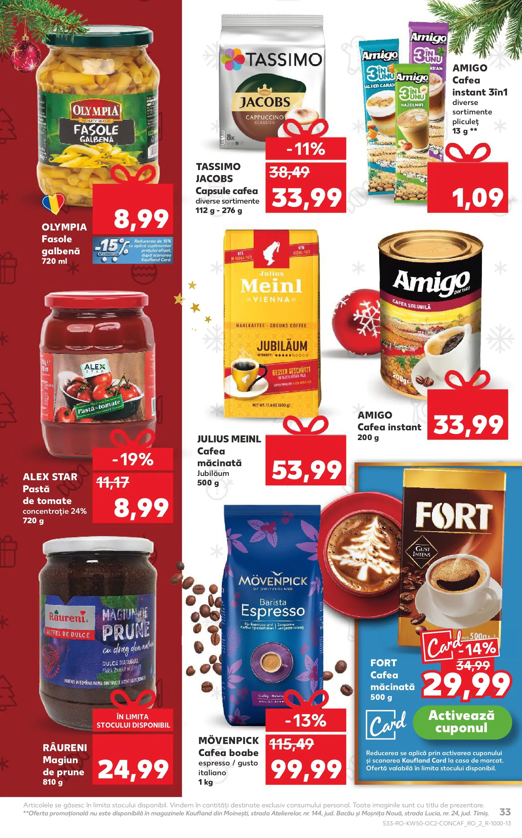 Catalog Kaufland - Arad 10.12.2025 - Revista si Oferta | Pagină: 33 | Produse: Köpek çiti, Pastă de tomate, Paste, Zahăr