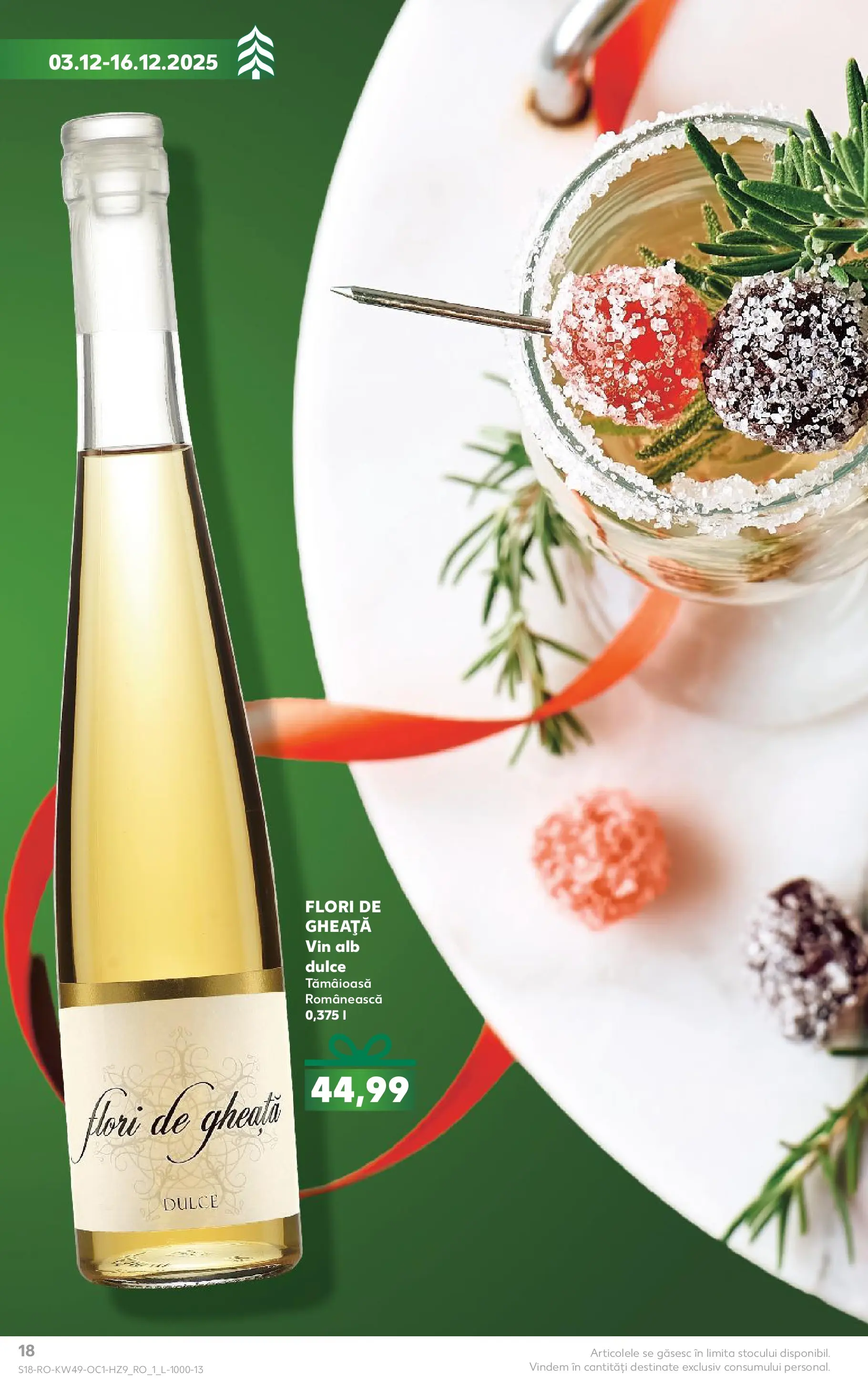 Catalog Kaufland - Crăciun 03.12.2025 - Revista si Oferta | Pagină: 18 | Produse: Vin