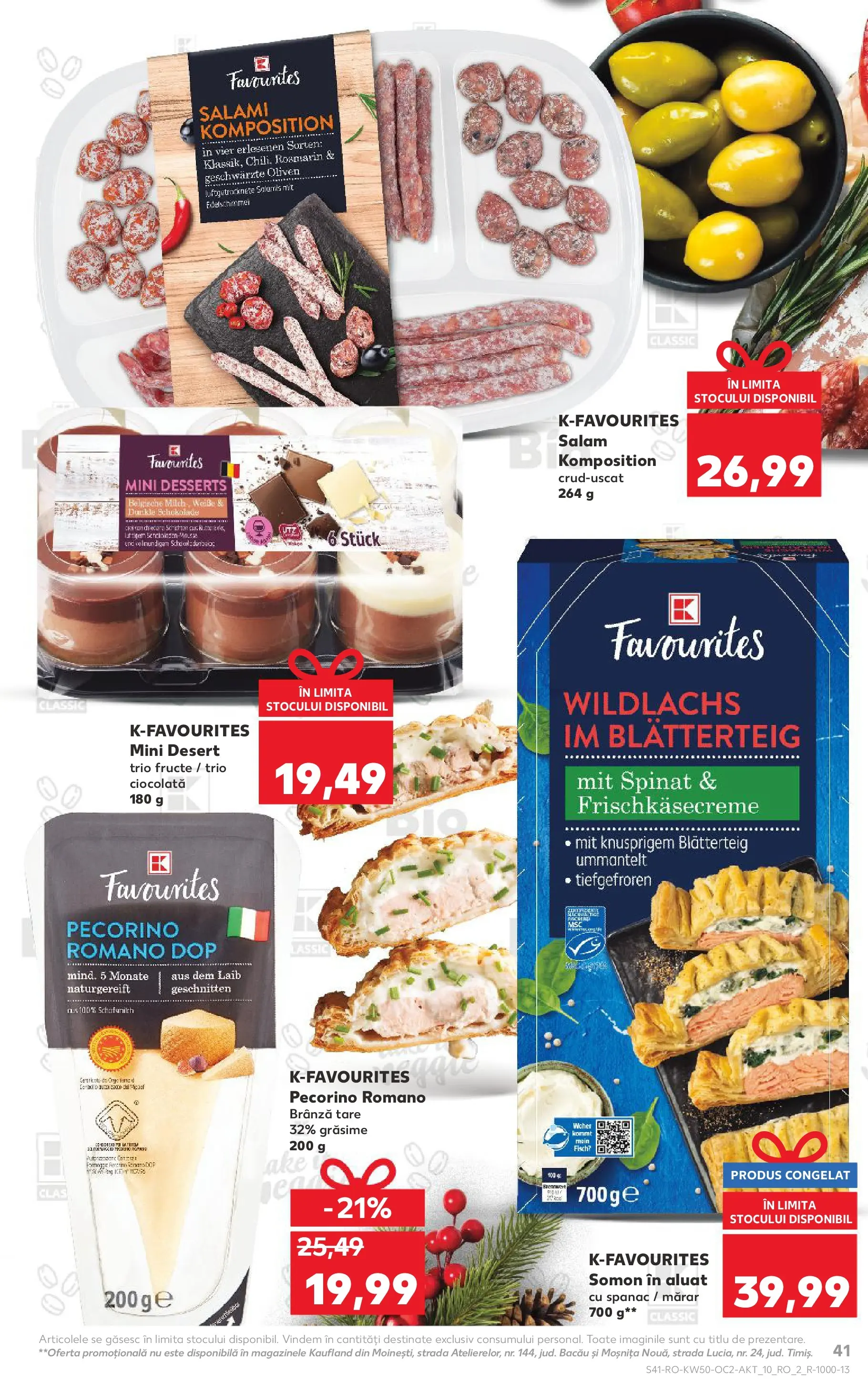 Catalog Kaufland - Arad 10.12.2025 - Revista si Oferta | Pagină: 41 | Produse: Mărar, Aluat, Brânză, Fructe