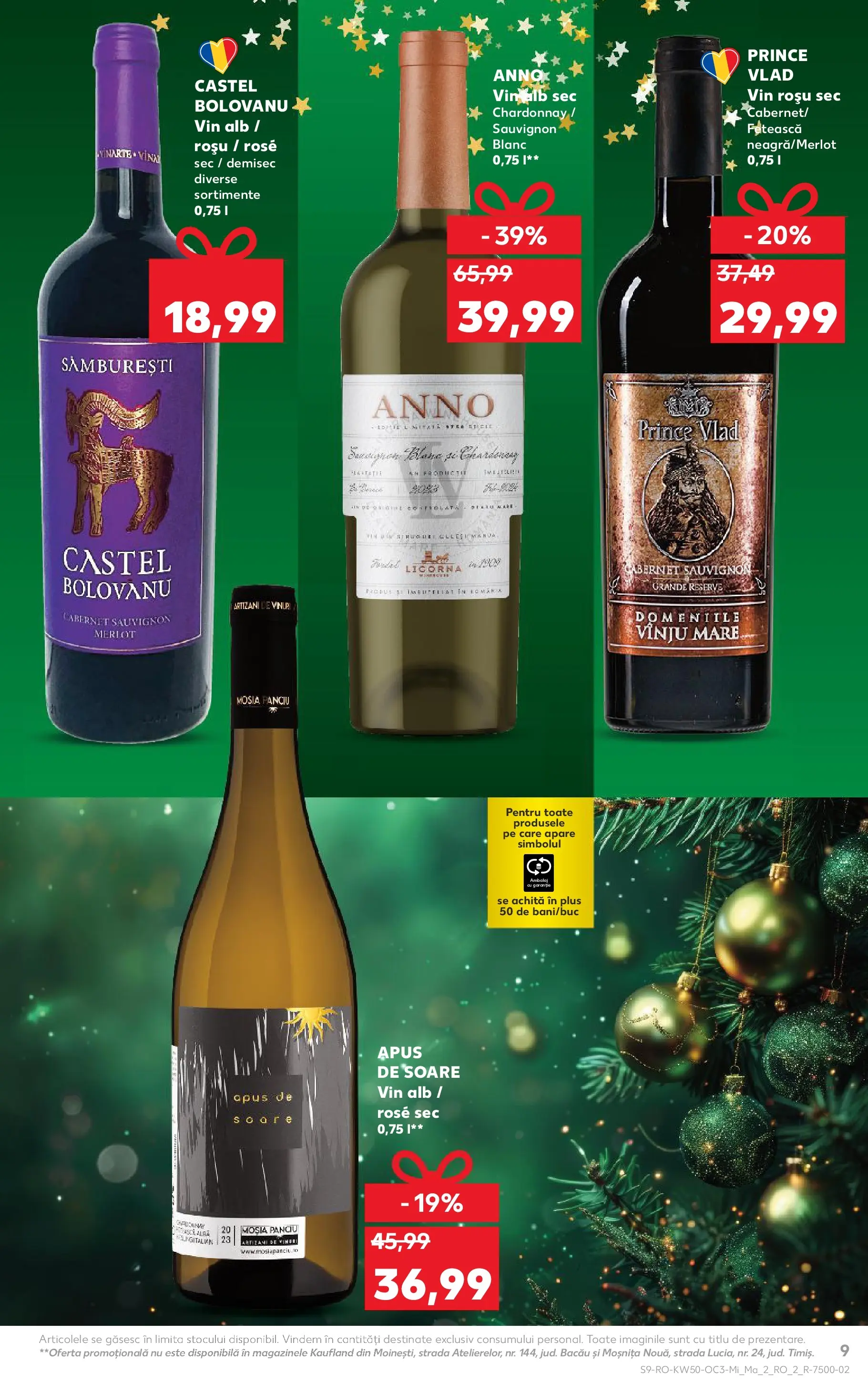 Catalog Kaufland - Viseu de Sus 10.12.2025 - Revista si Oferta | Pagină: 9 | Produse: Vin