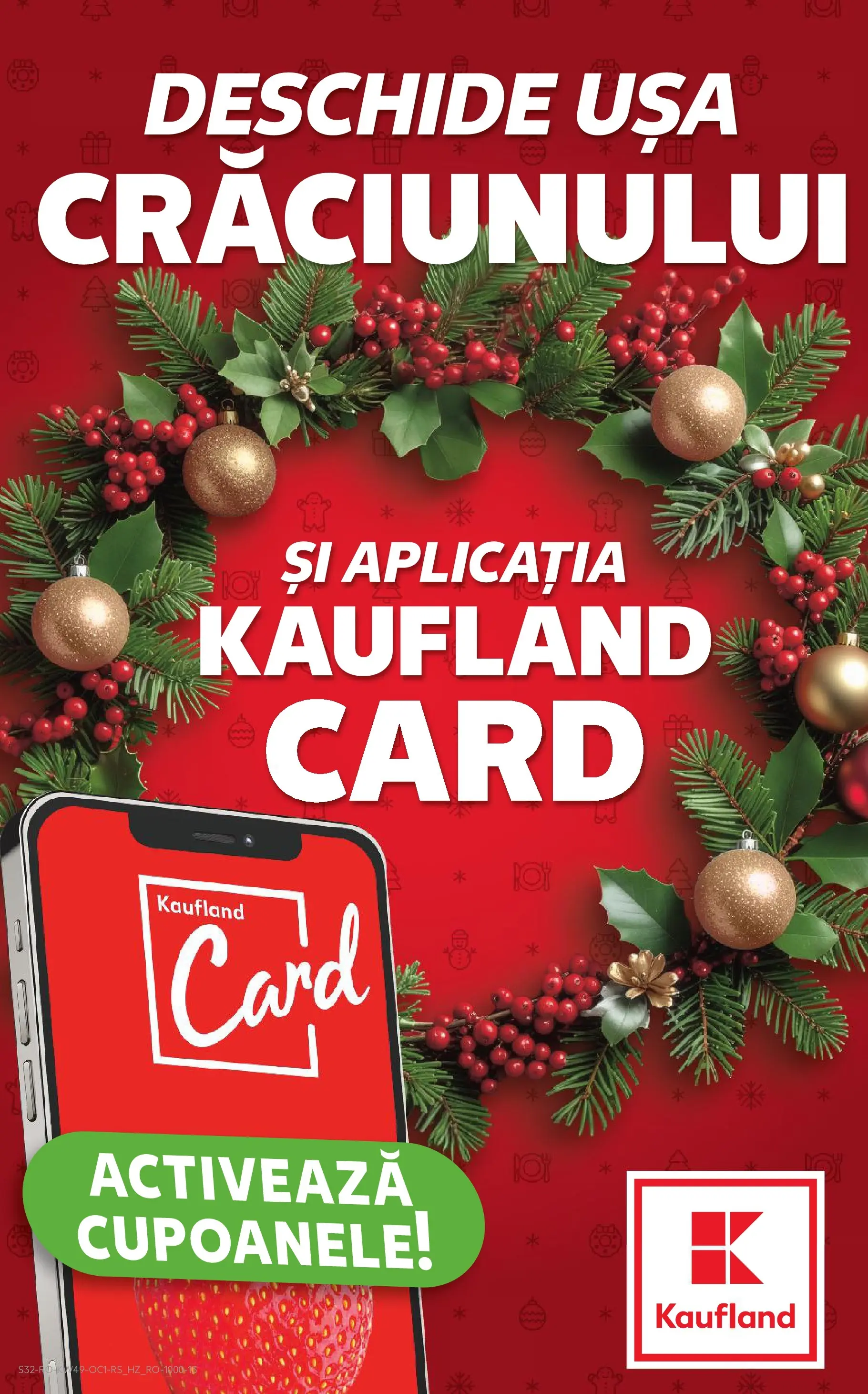 Catalog Kaufland - Crăciun 03.12.2025 - Revista si Oferta | Pagină: 32 | Produse: Ușă