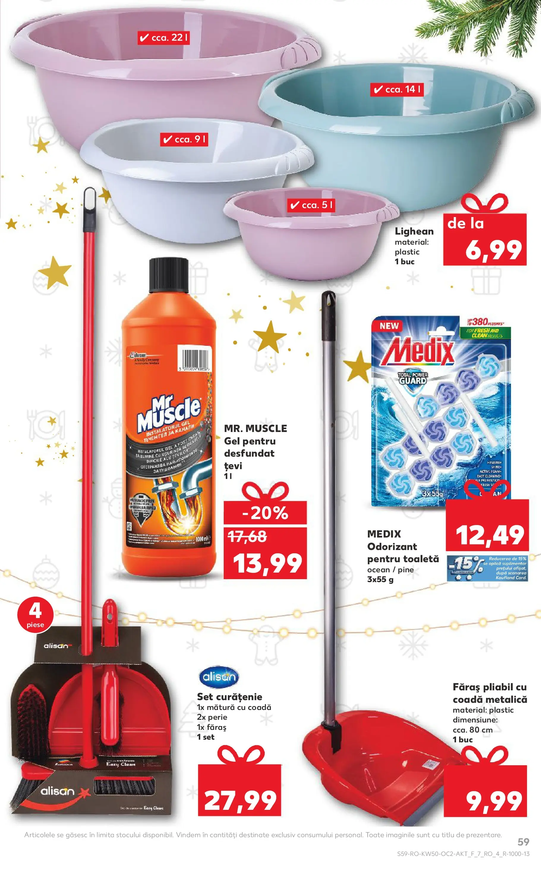 Catalog Kaufland - Arad 10.12.2025 - Revista si Oferta | Pagină: 59 | Produse: Pomelo, Mătură, Toaletă, Perie