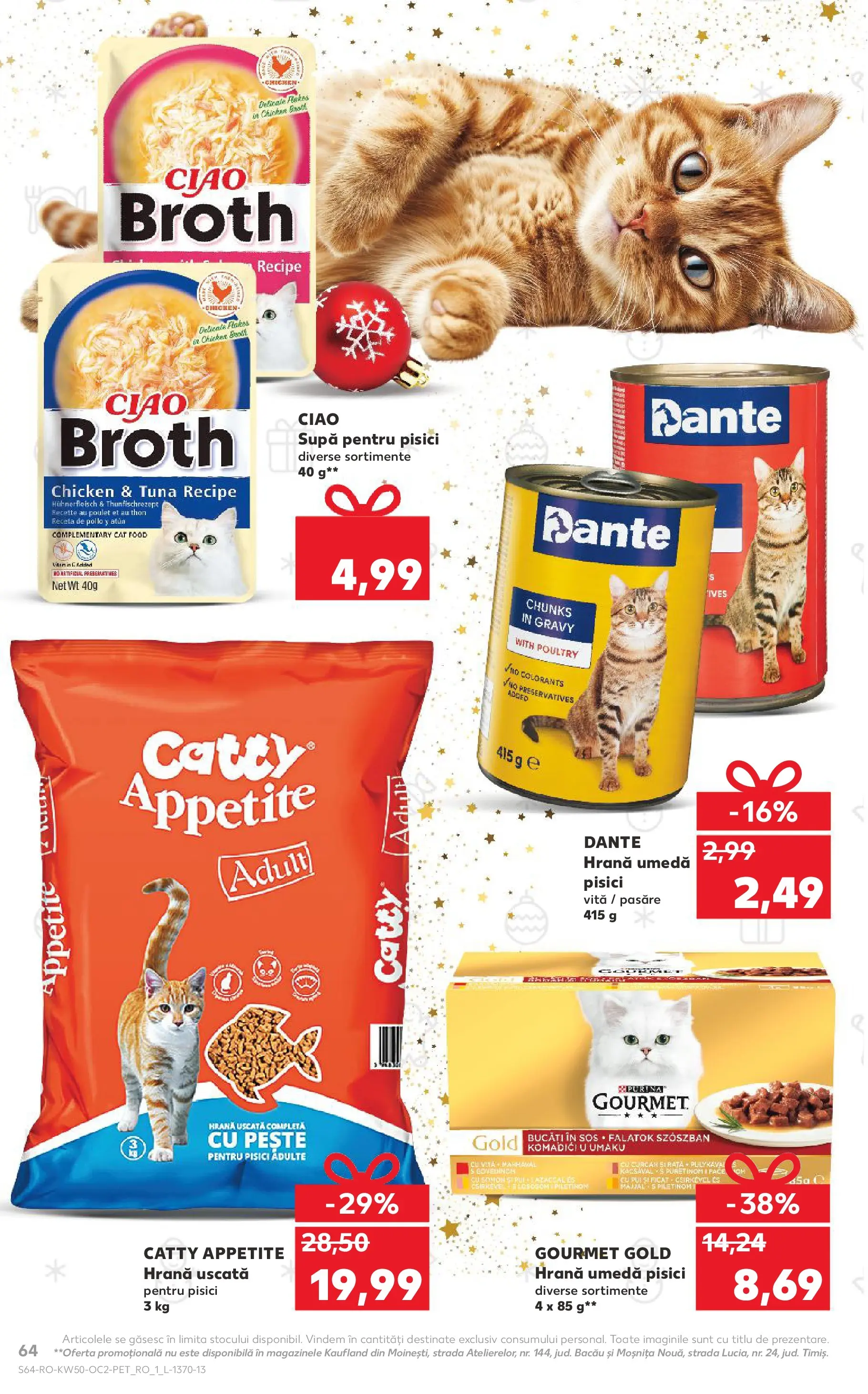 Catalog Kaufland - Tulcea 10.12.2025 - Revista si Oferta | Pagină: 64 | Produse: Rață, Pește