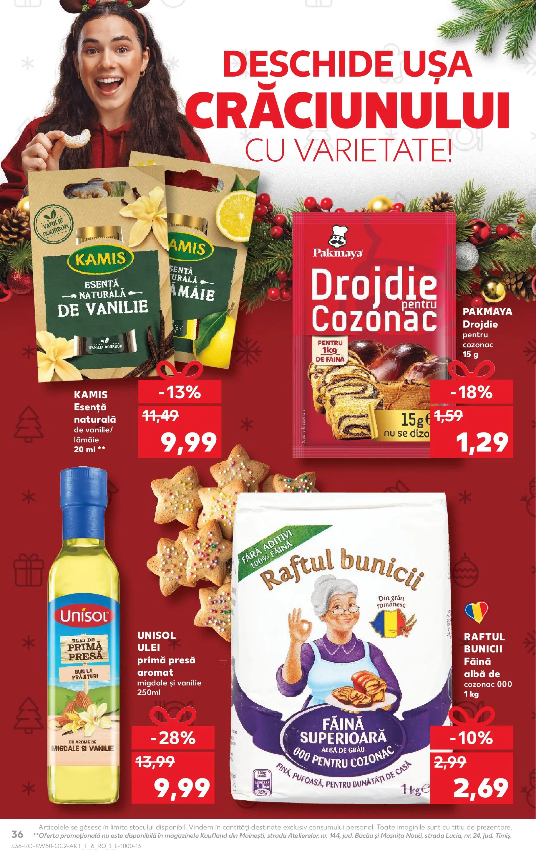 Catalog Kaufland - Baia Mare 10.12.2025 - Revista si Oferta | Pagină: 36 | Produse: Presă, Făină, Ușă, Lămâie