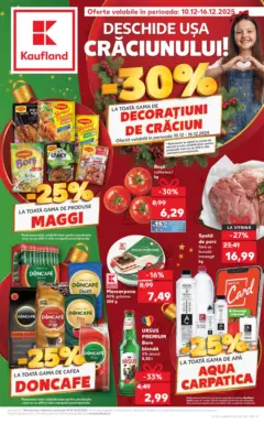 Ofertele Kaufland valabile de la 10.12.2025